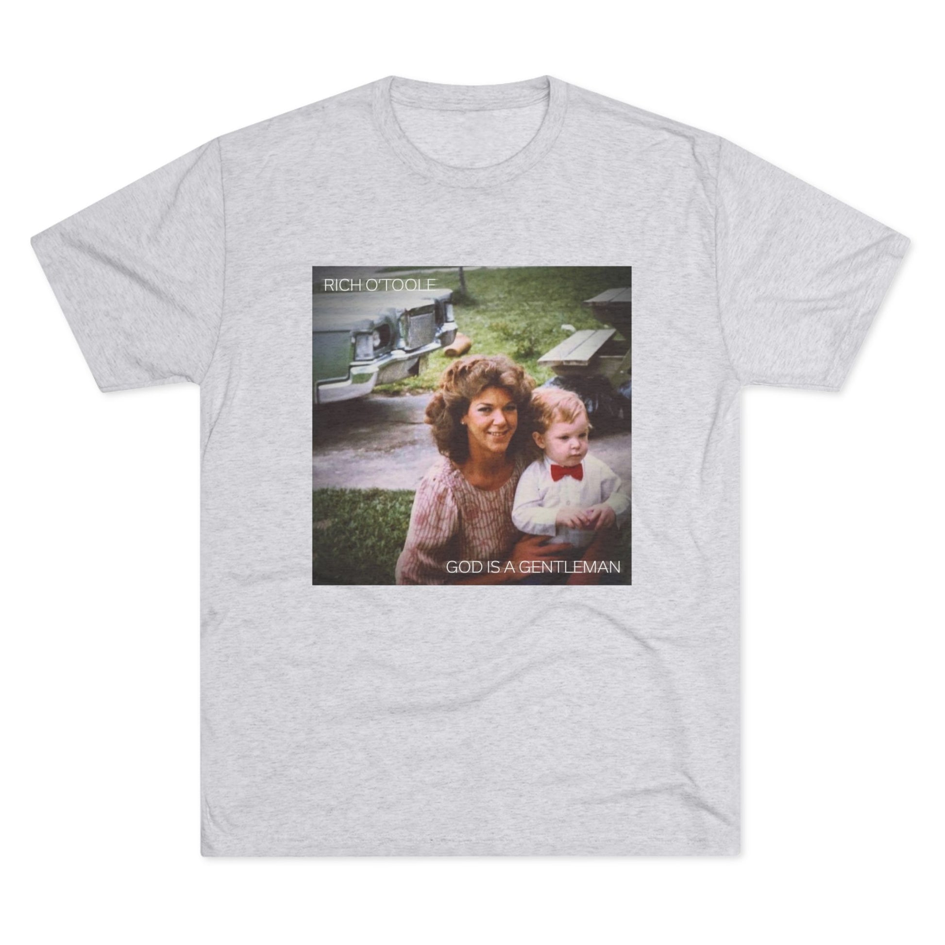 God is a Gentleman - Tri-Blend Crew Tee