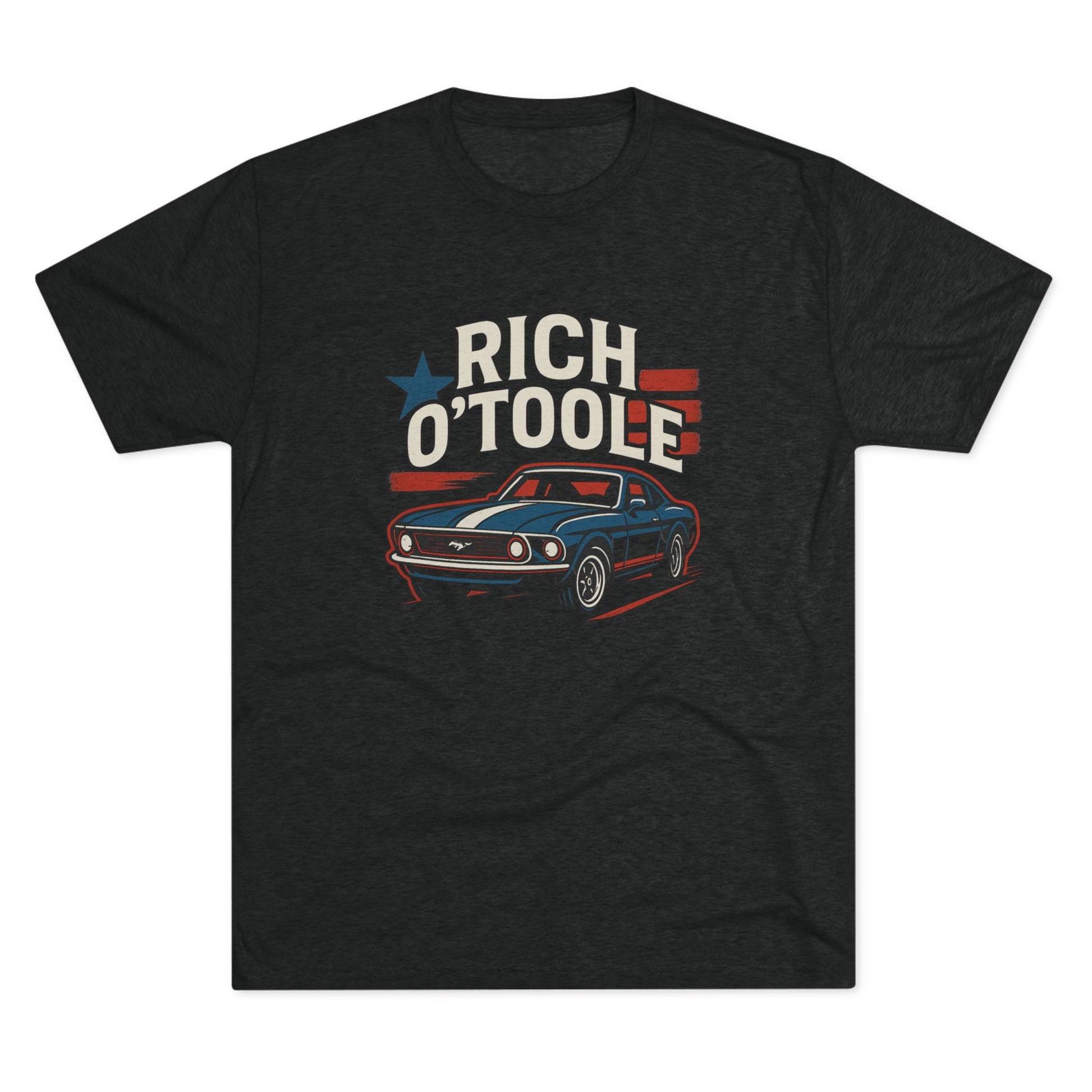 Rich O'Toole Mustang - Tri-Blend Crew Tee