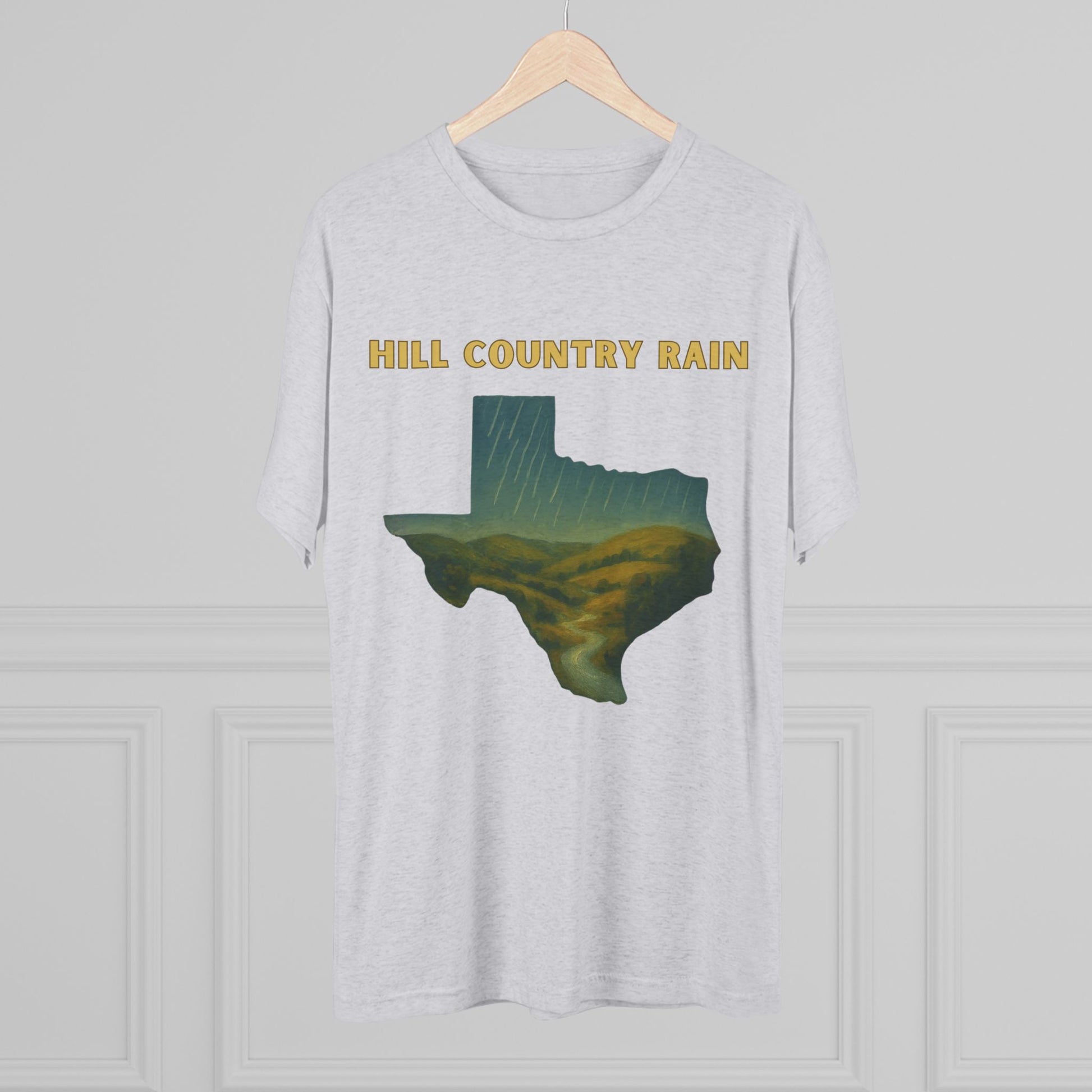 Hill Country Rain - Tri-Blend Crew Tee