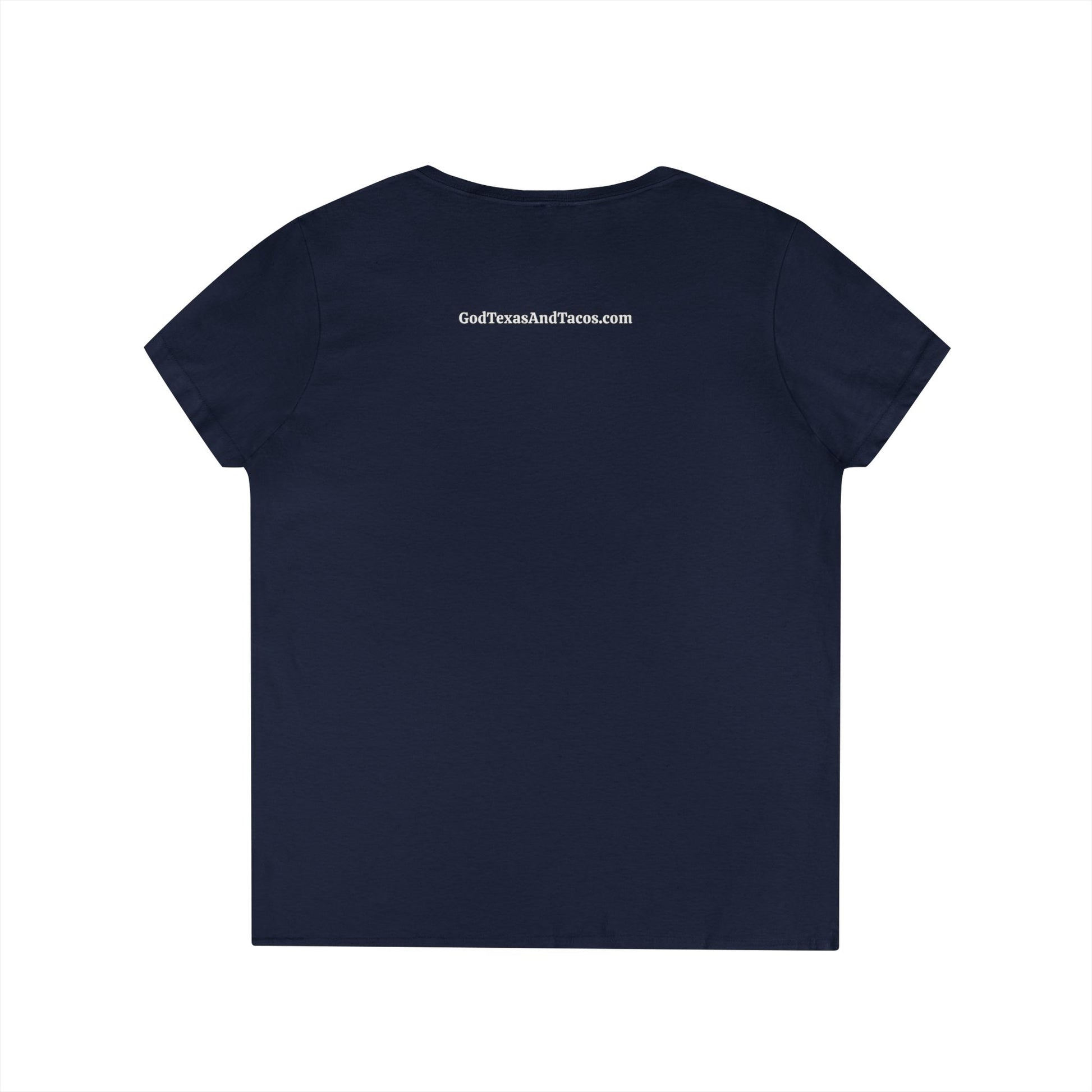 God & George Strait - Ladies' V-Neck T-Shirt