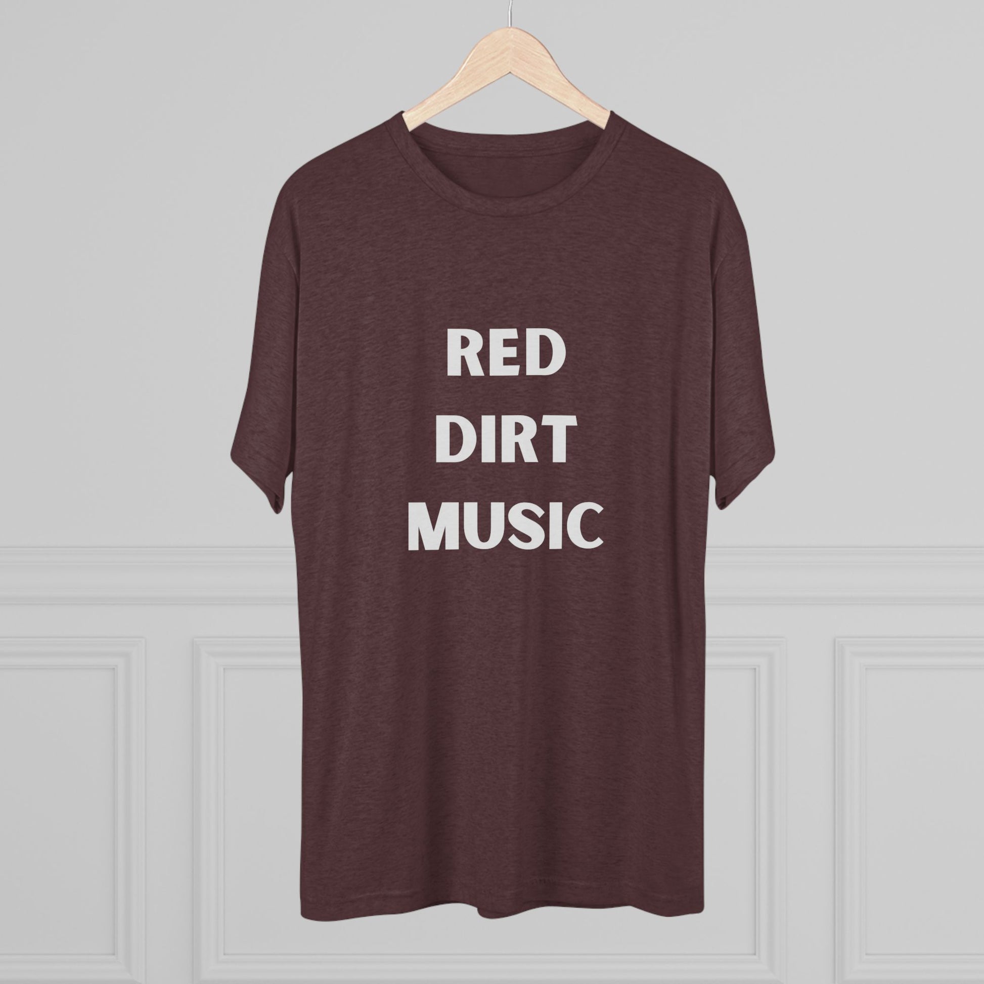Red Dirt Music - Tri-Blend Crew Tee