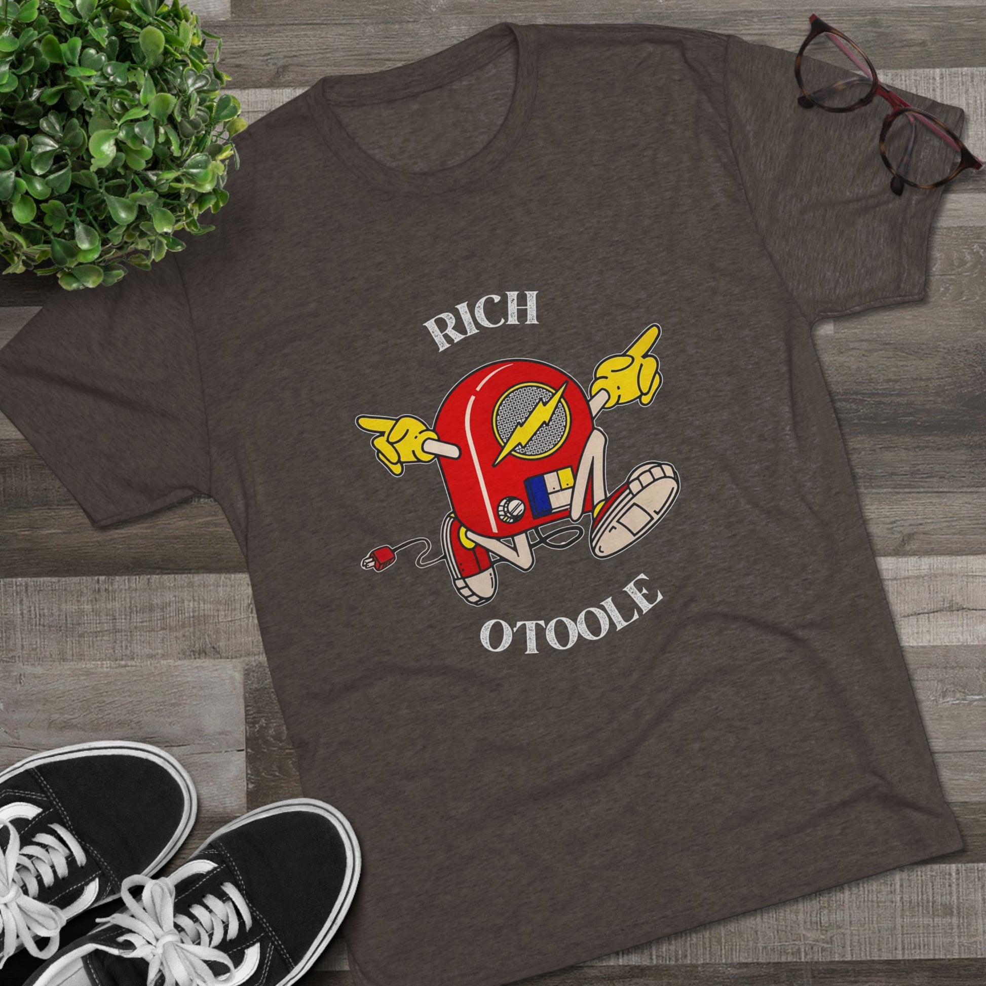 Rock n Roll - Tri-Blend Crew Tee
