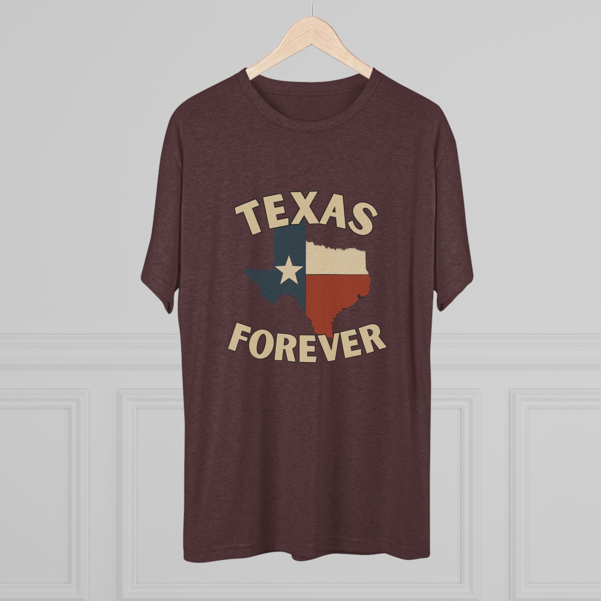 Texas Forever - Tri-Blend Crew Tee