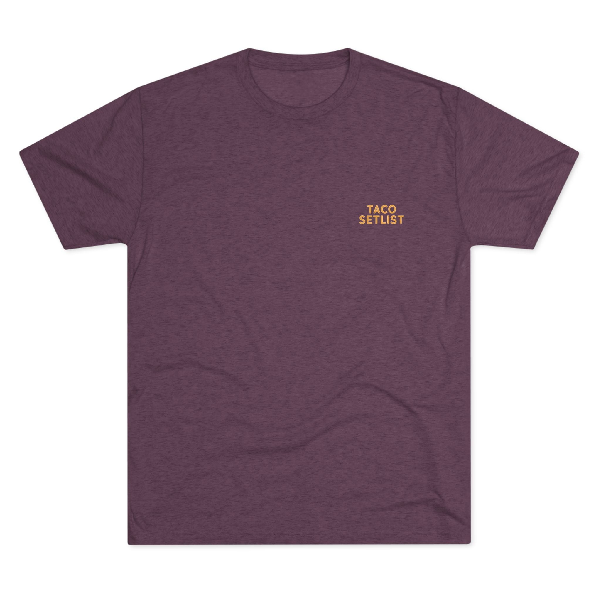 Tacos and Tunes Texas Country - Tri-Blend Crew Tee