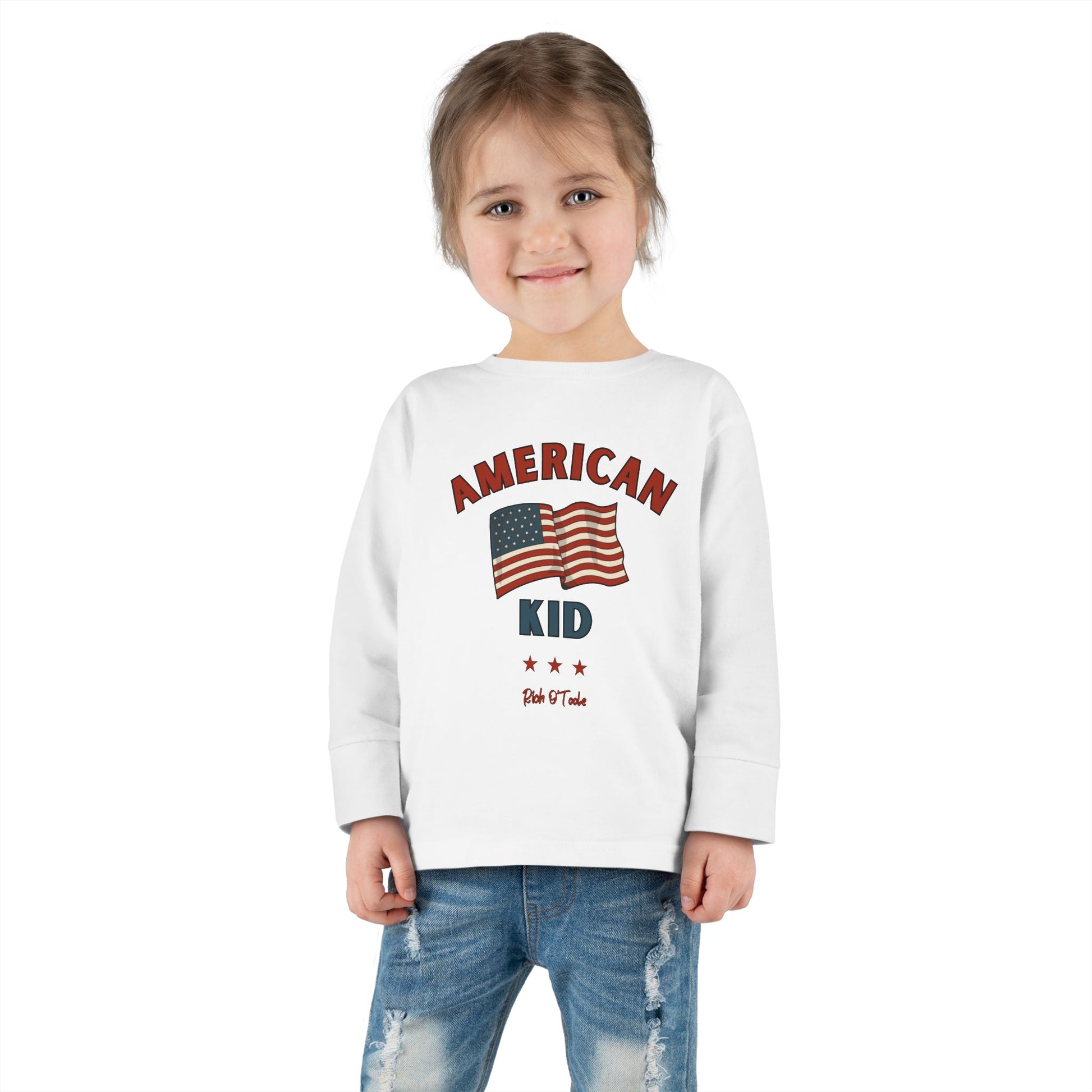 American Kid - Toddler Long Sleeve Tee