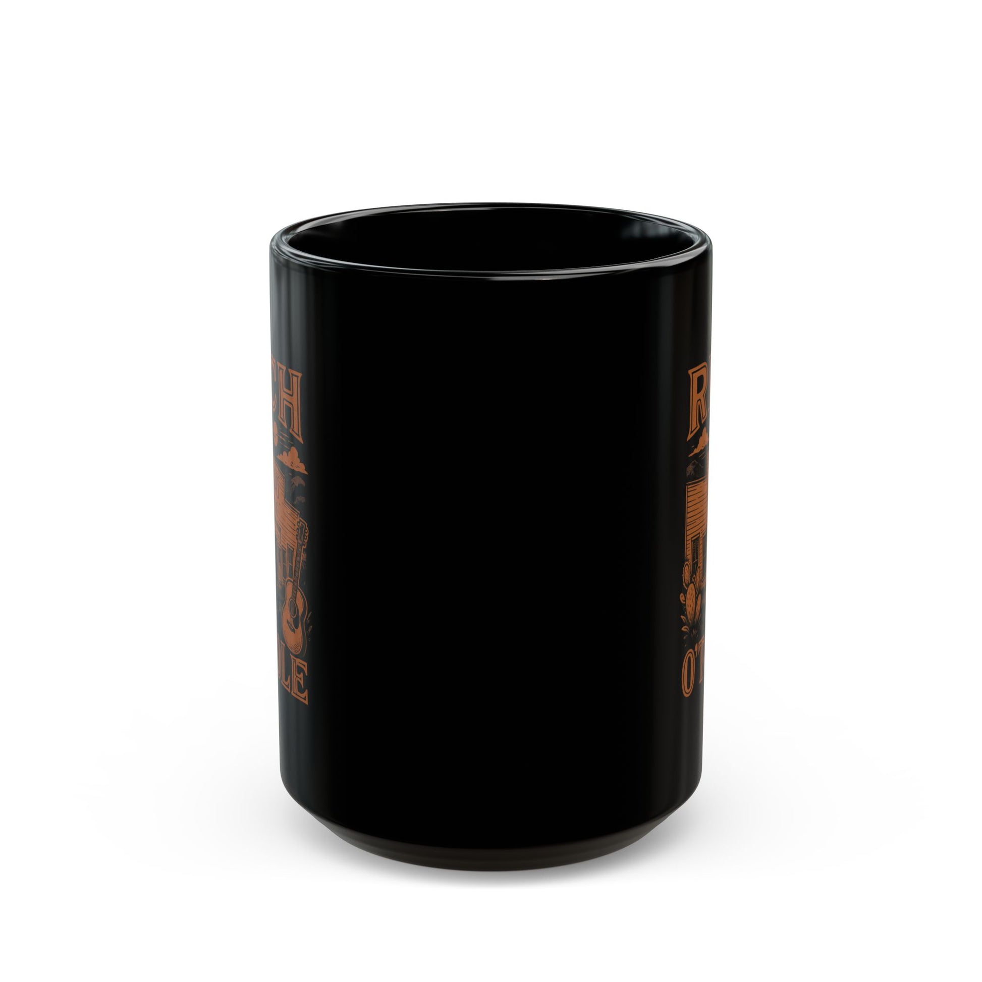 Rich O'Toole Texas Music - Black Mug (11oz, 15oz)