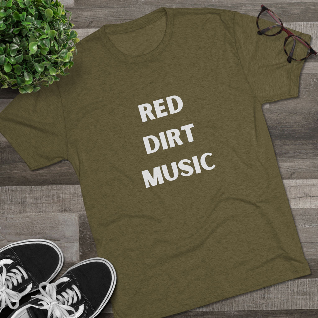 Red Dirt Music - Tri-Blend Crew Tee
