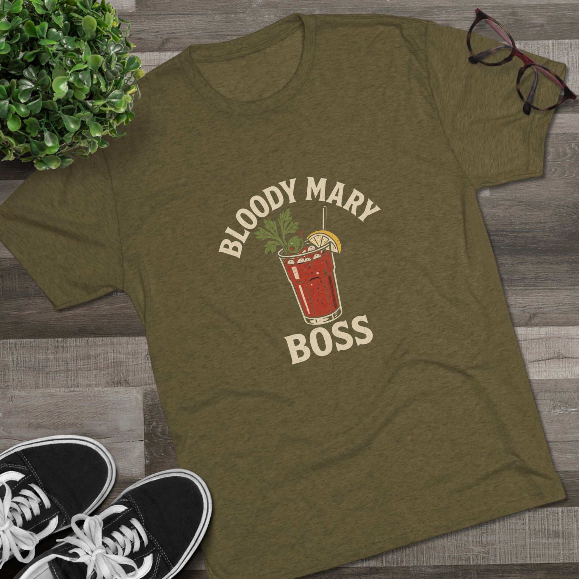 Bloody Mary Boss - Tri-Blend Crew Tee