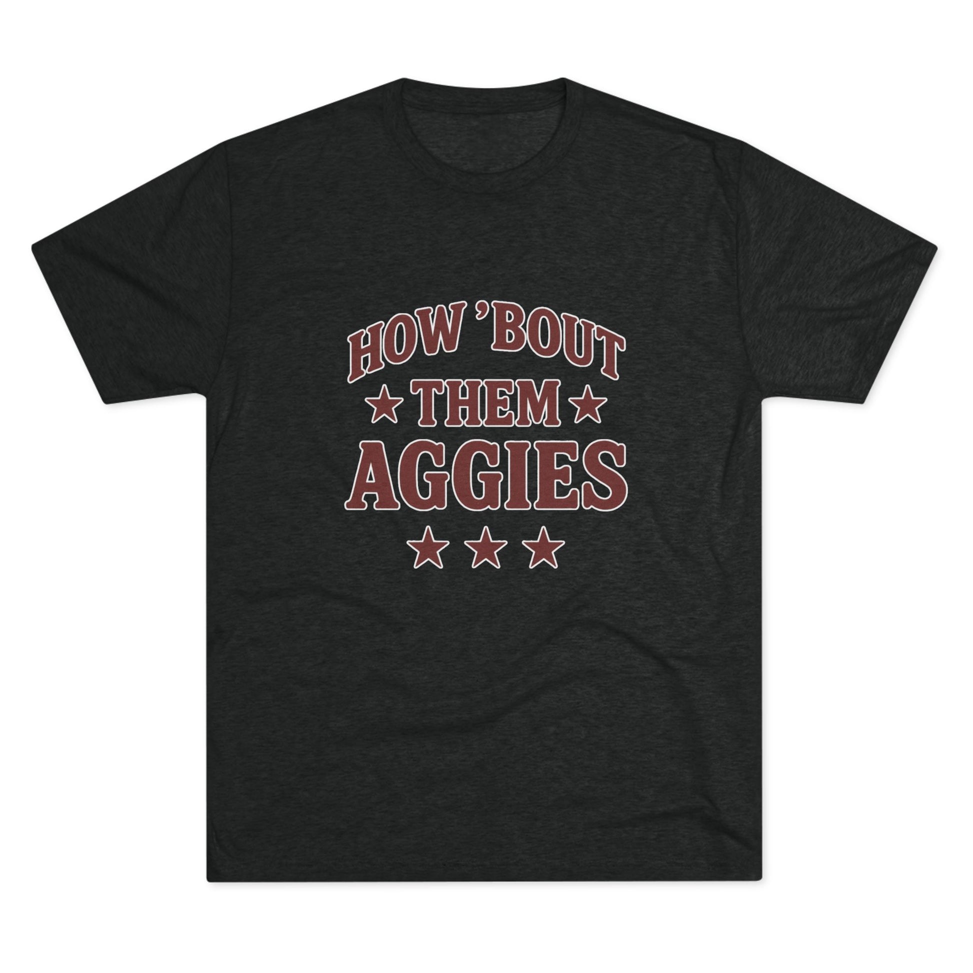 How 'Bout Them Aggies - Unisex Tri-Blend Crew Tee