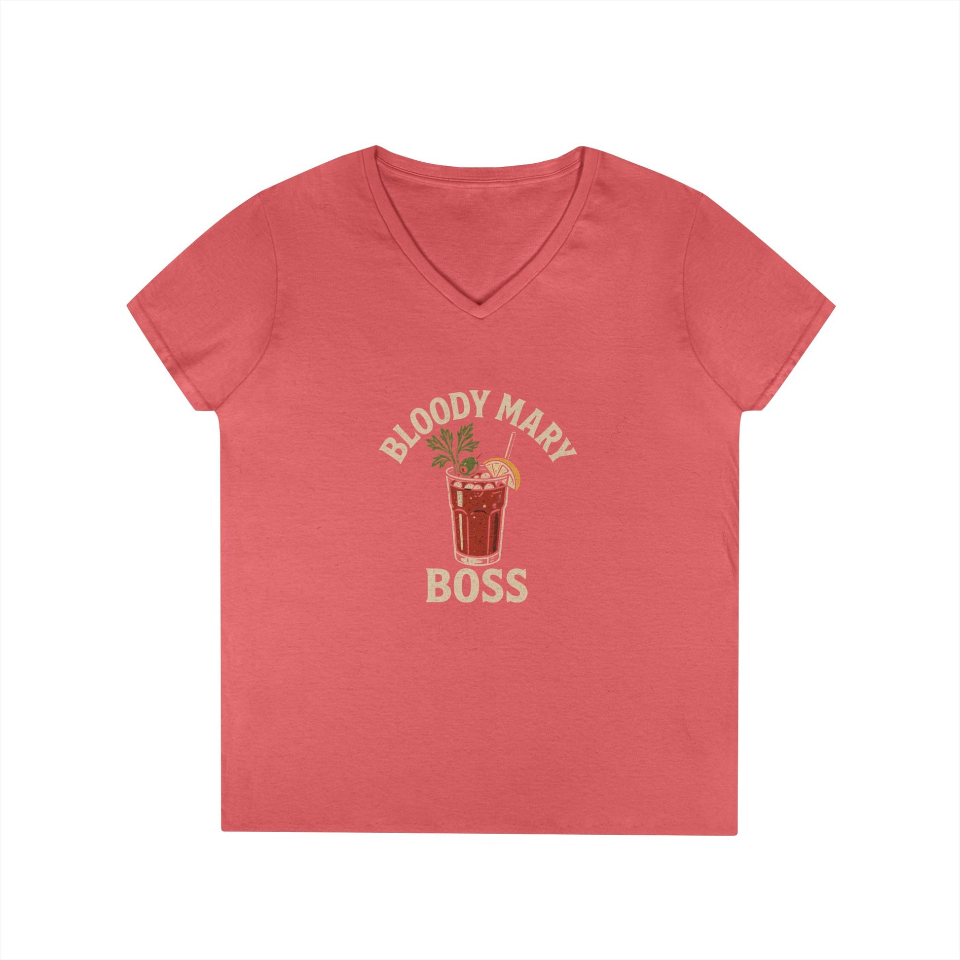 Bloody Mary Boss - Ladies' V-Neck T-Shirt