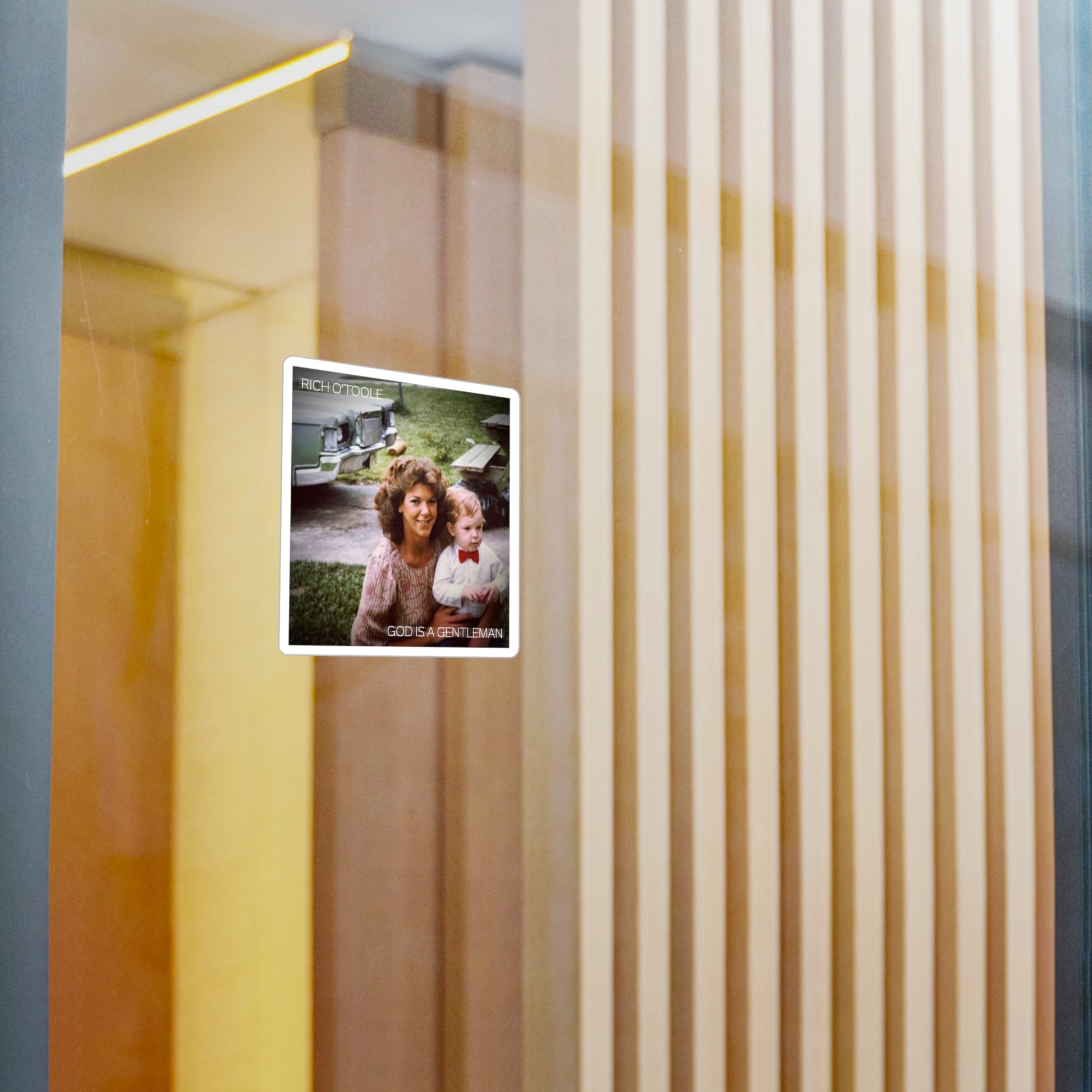 God is a Gentleman - Kiss-Cut Vinyl Decal