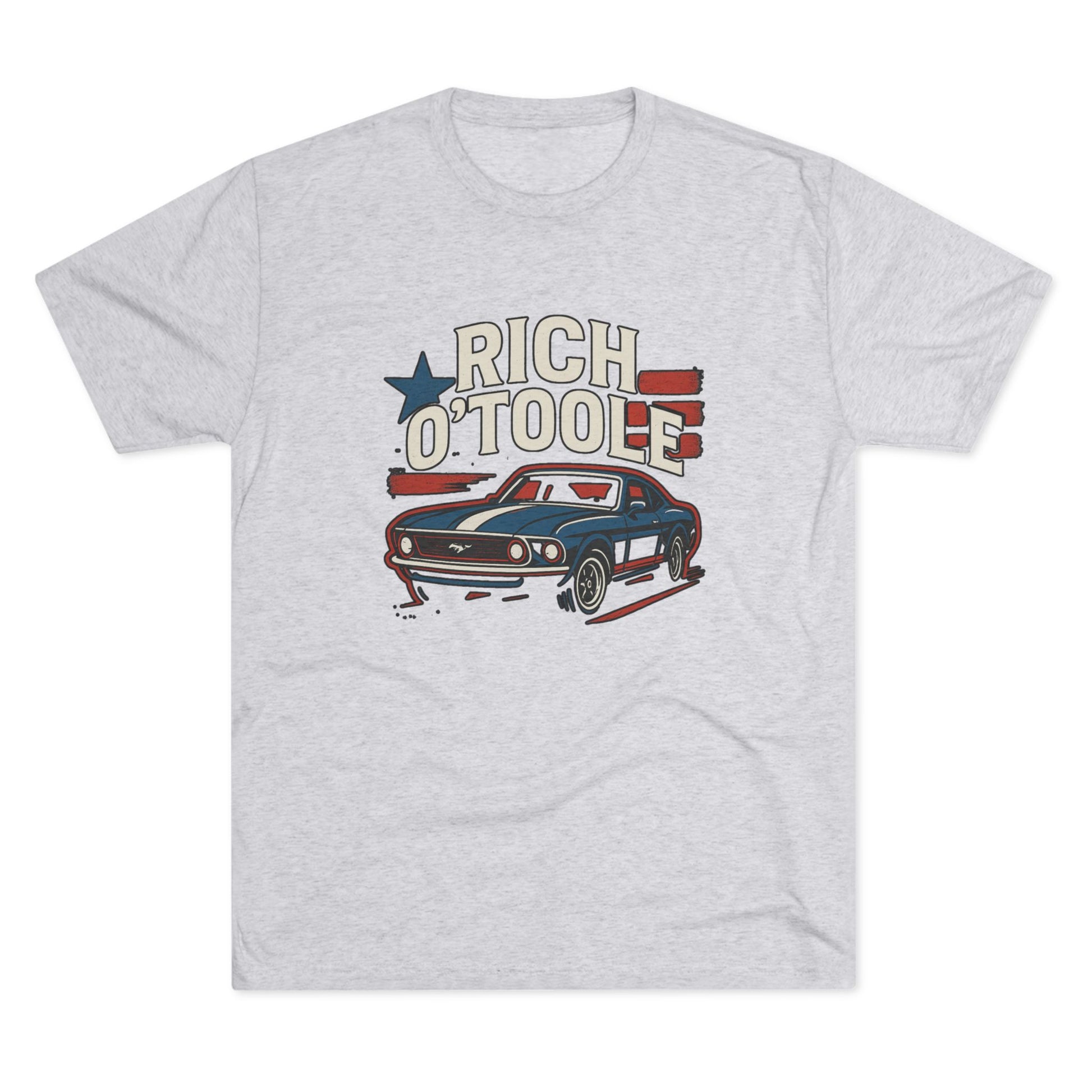 Rich O'Toole Mustang - Tri-Blend Crew Tee