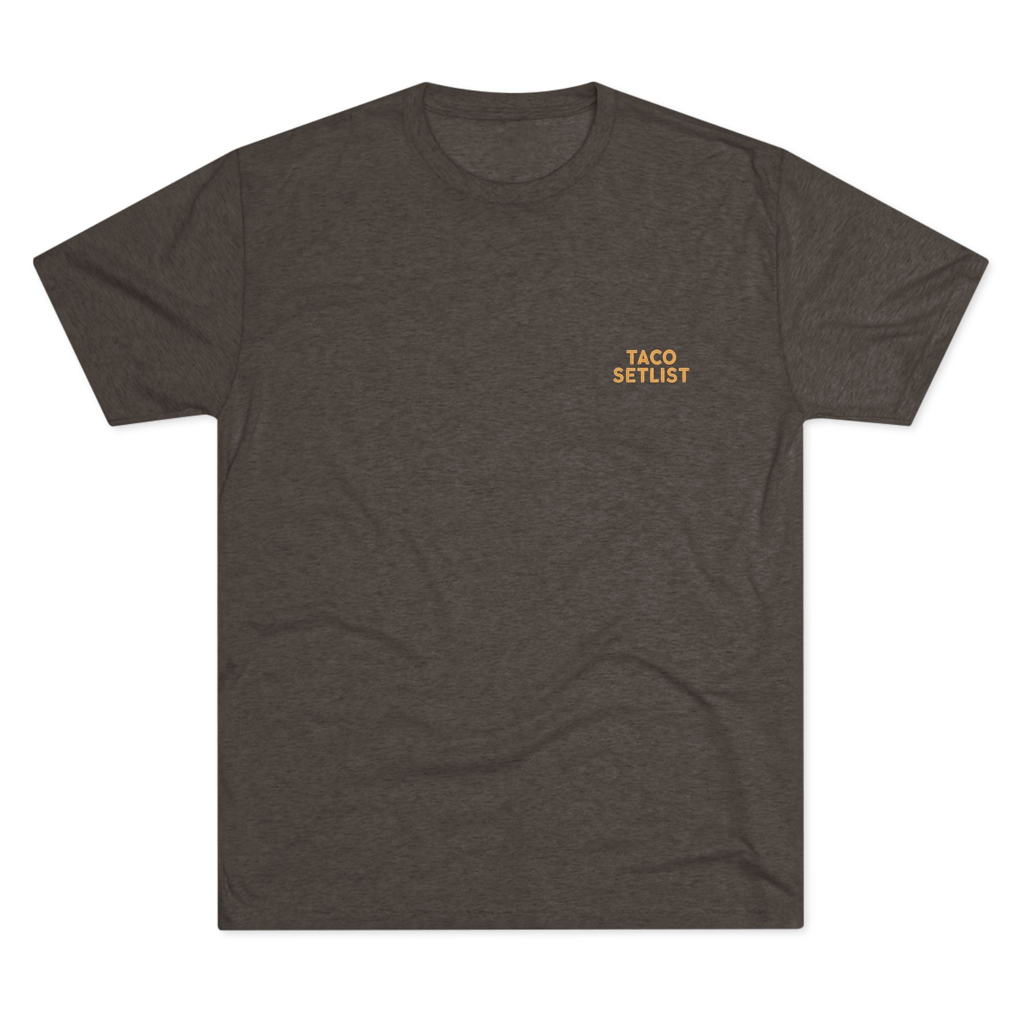 Tacos and Tunes Texas Country - Tri-Blend Crew Tee
