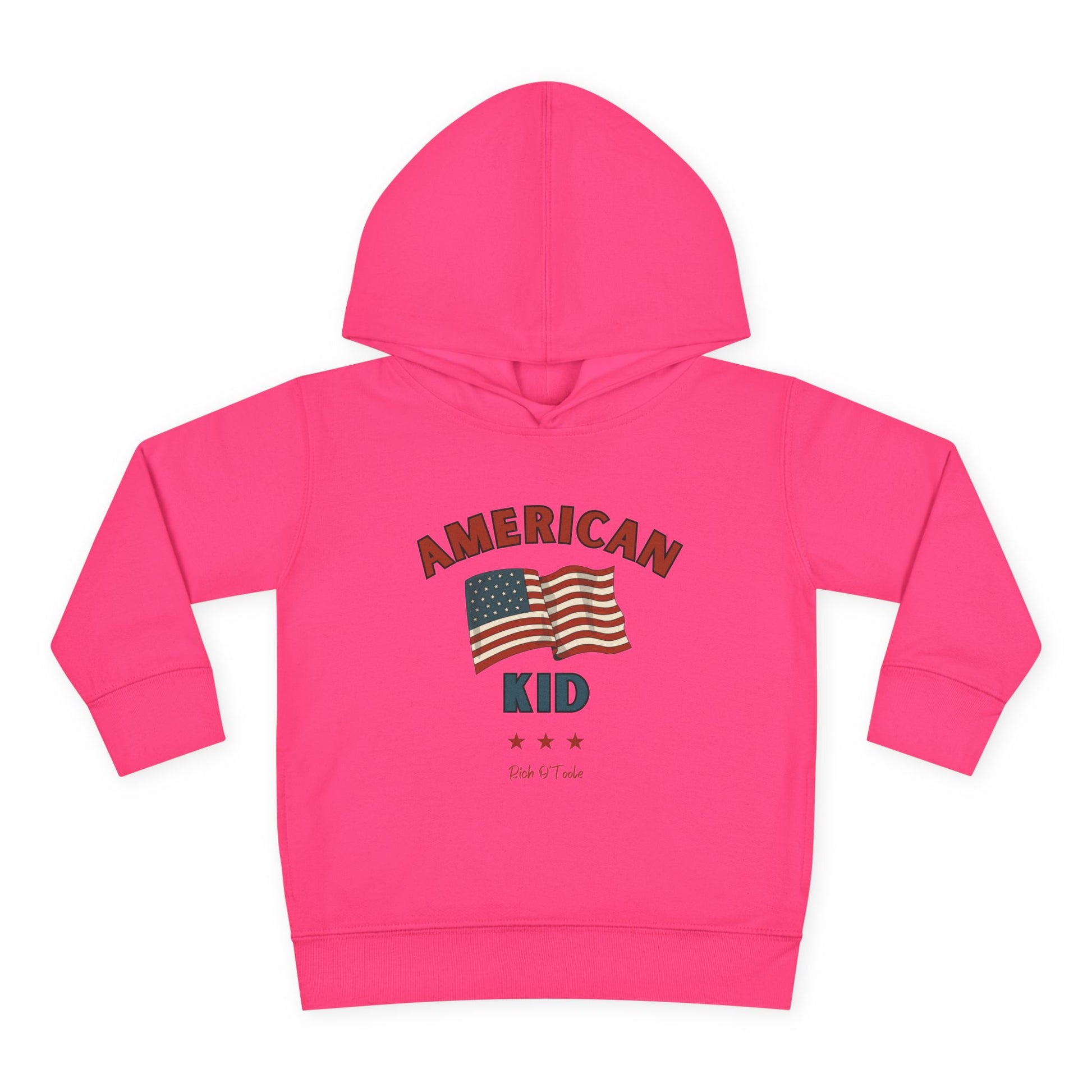 American Kid - Toddler Pullover Fleece Hoodie