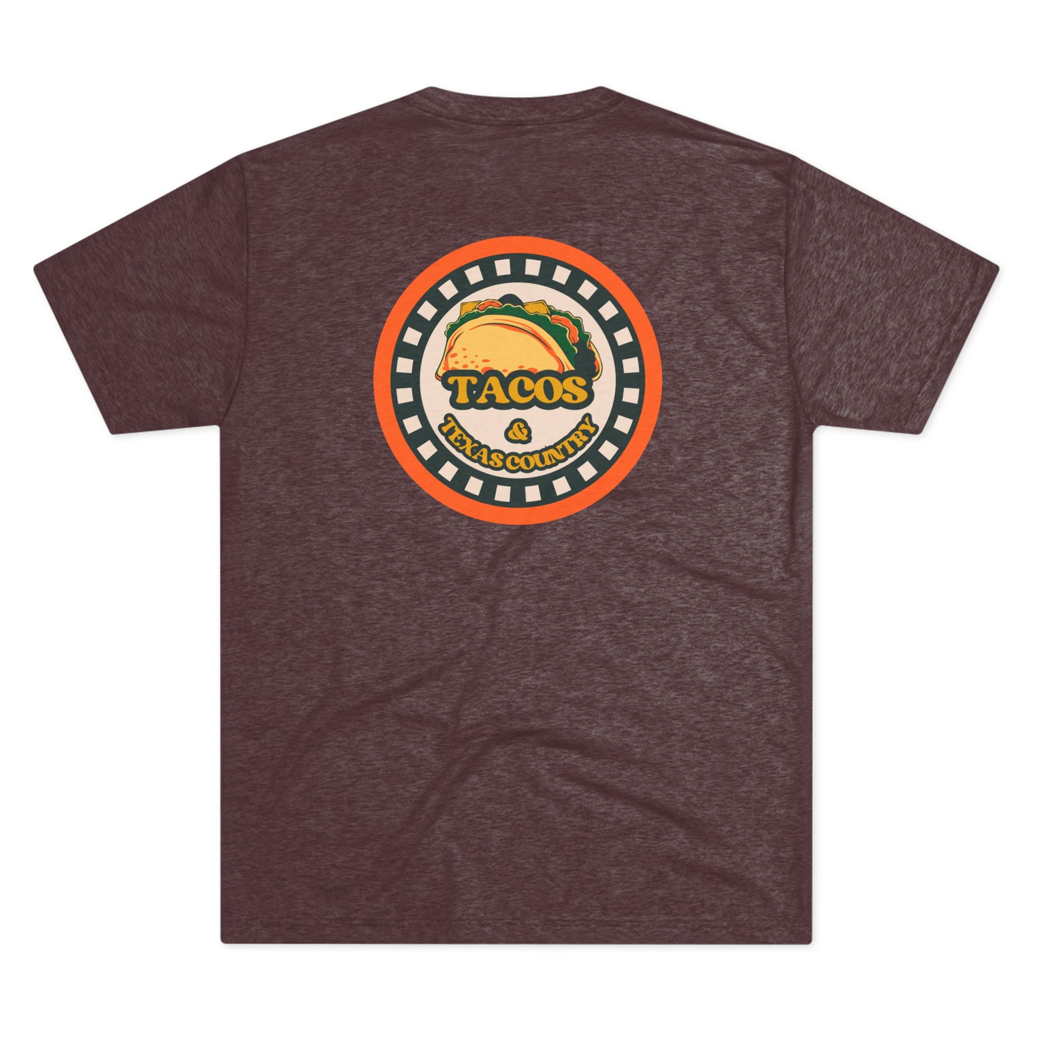 Tacos and Texas Country - Tri-Blend Crew Tee