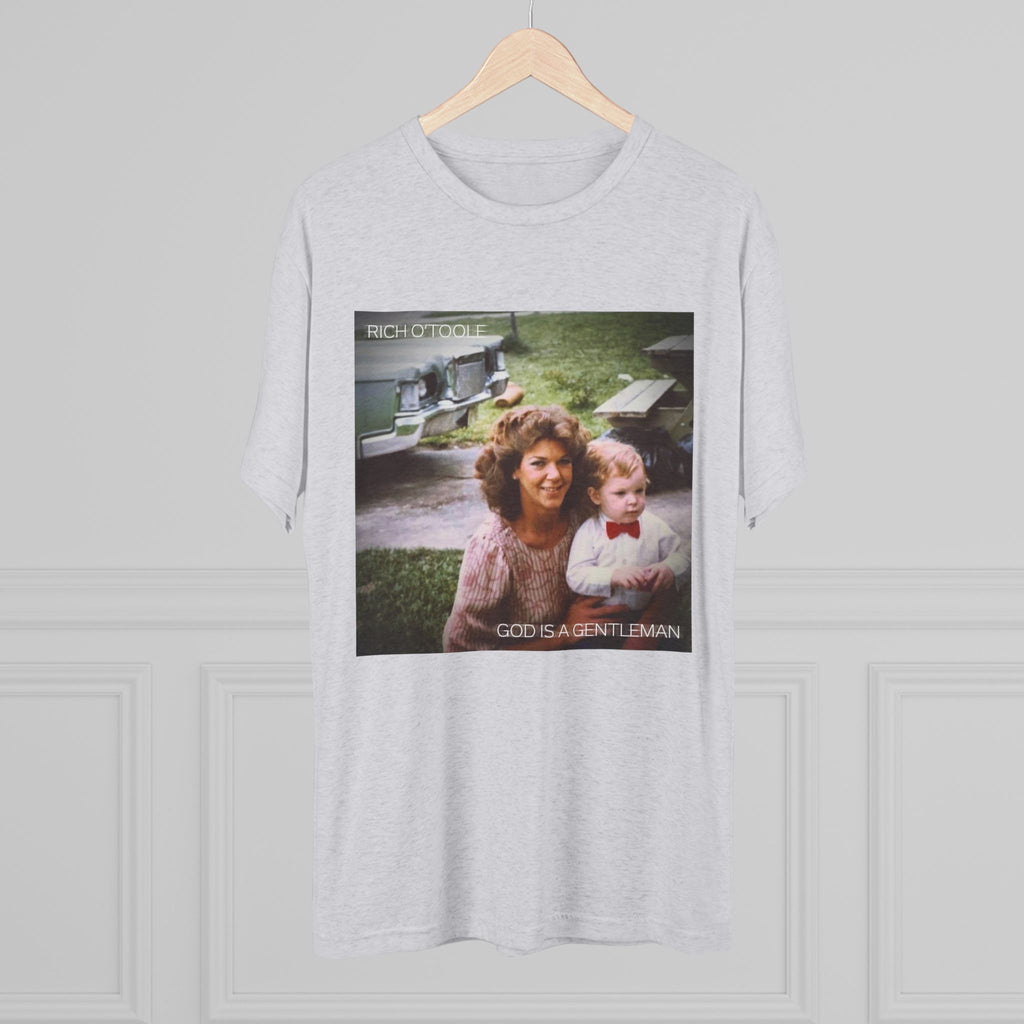 God is a Gentleman - Tri-Blend Crew Tee