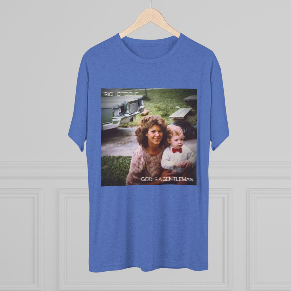 God is a Gentleman - Tri-Blend Crew Tee
