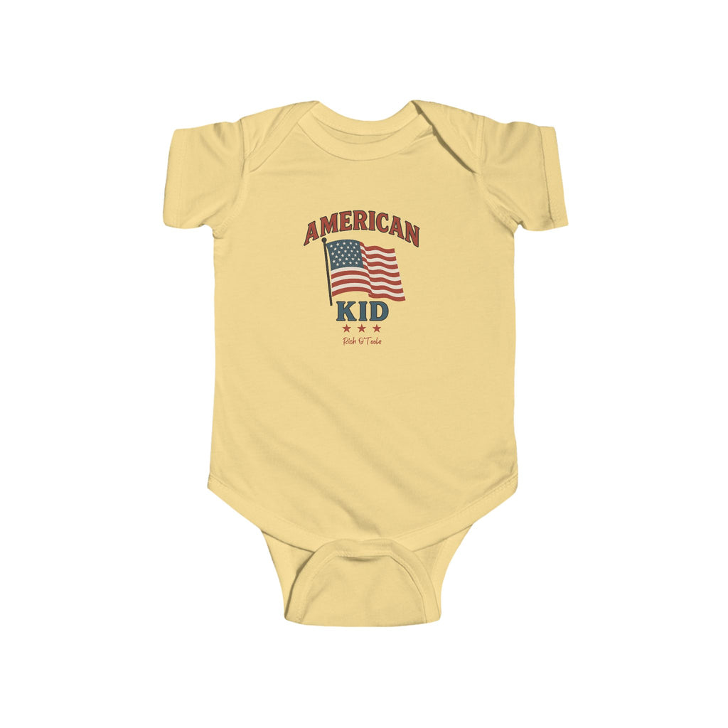 American Kid - Infant Fine Jersey Bodysuit