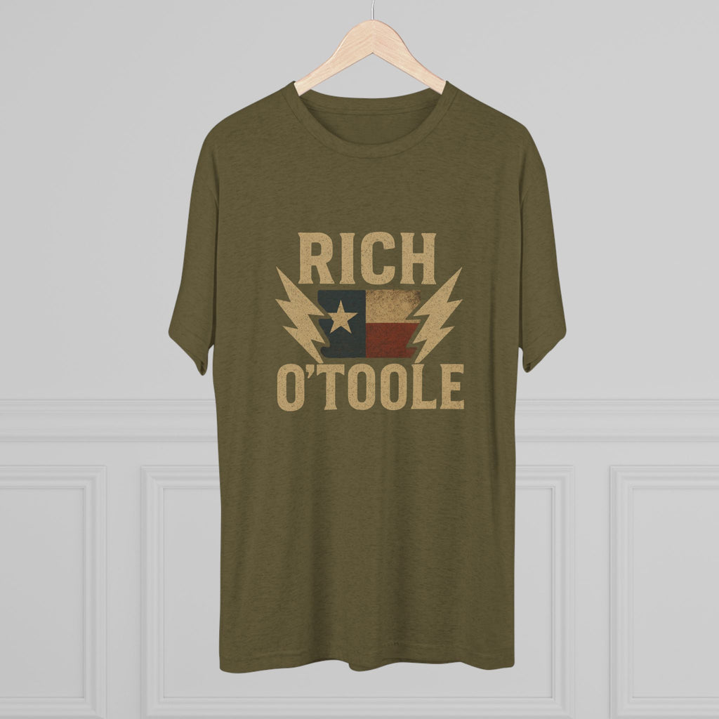 Rich O'Toole Lightning - Tri-Blend Crew Tee