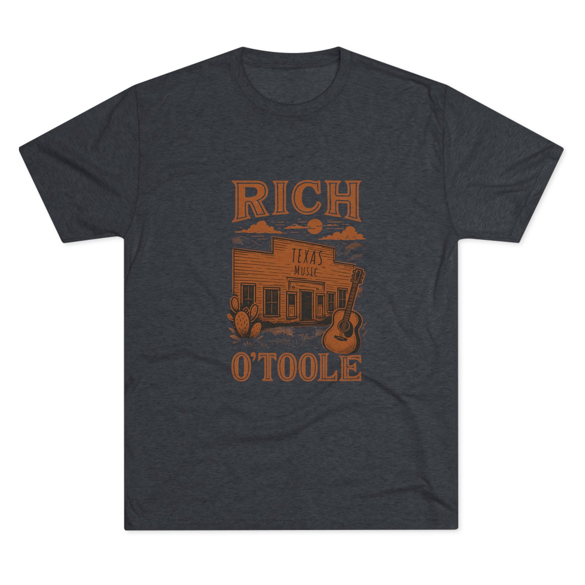 Rich O'Toole Texas Music - Tri-Blend Crew Tee