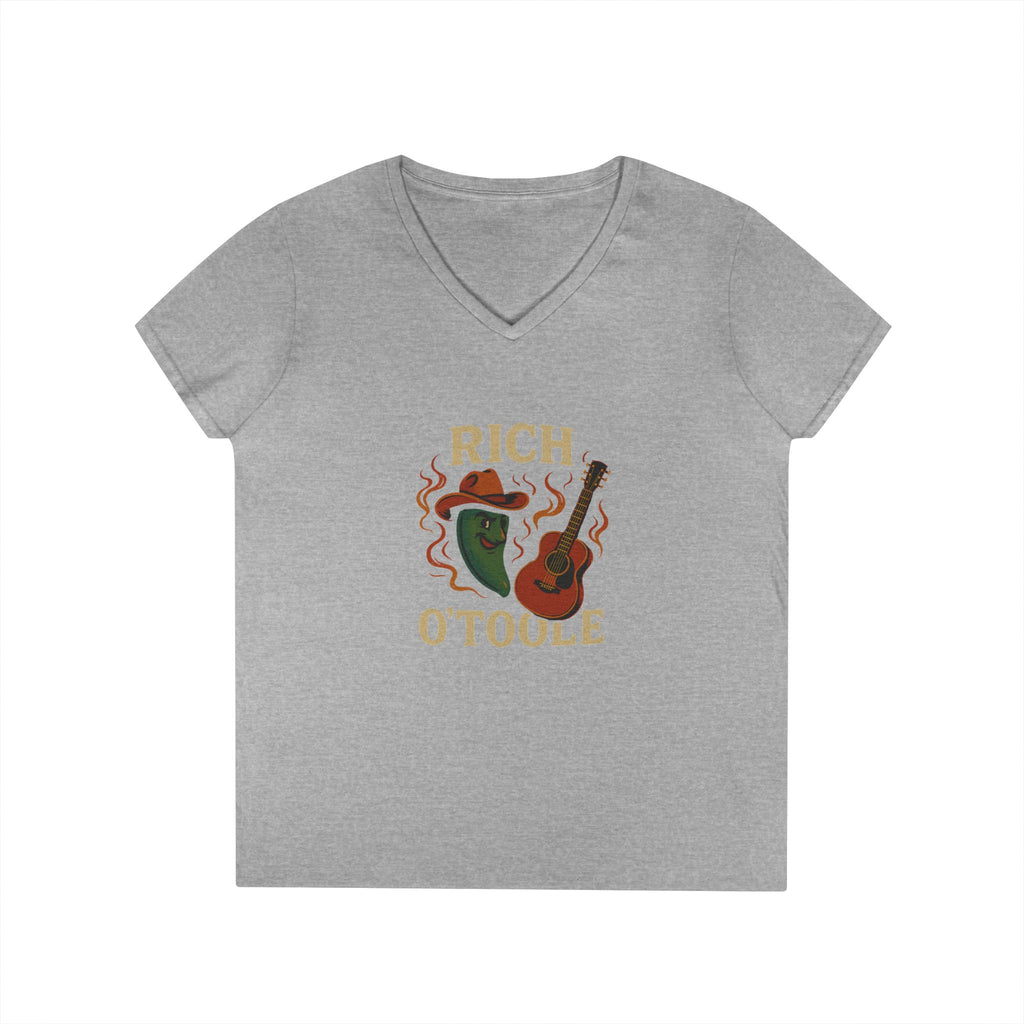 Spicy Rich O'Toole - Ladies' V-Neck T-Shirt