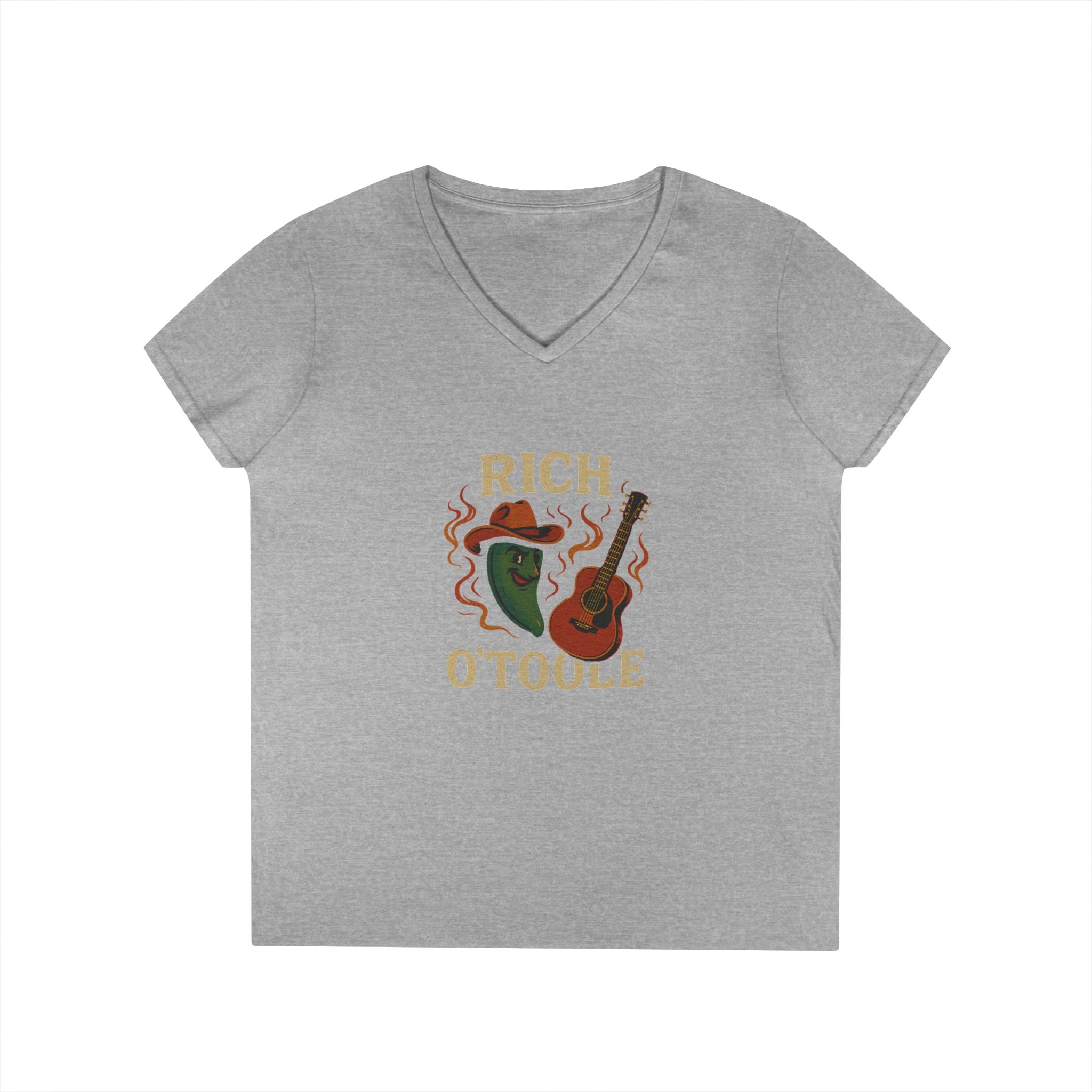 Spicy Rich O'Toole - Ladies' V-Neck T-Shirt