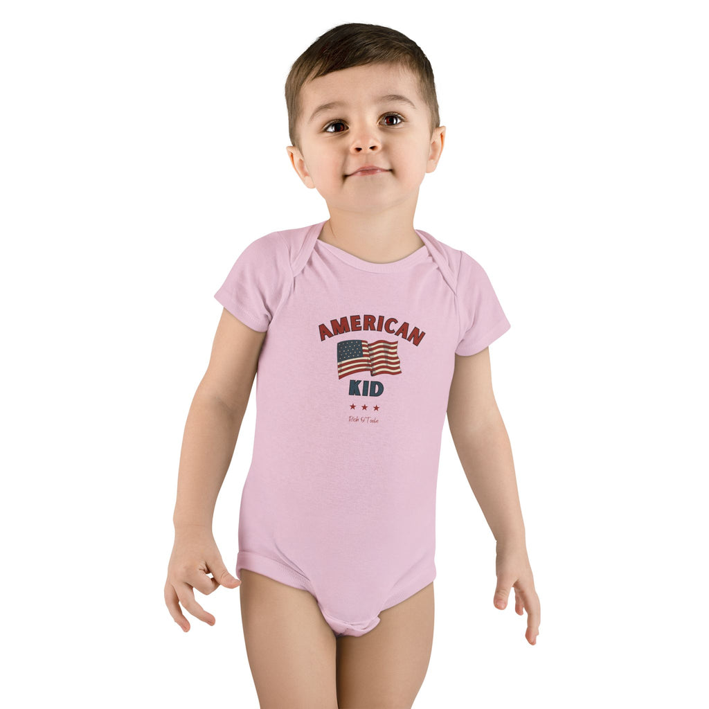 American Kid - Baby Short Sleeve Onesie®