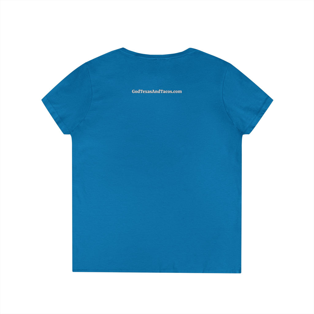 Brunch Queen - Ladies' V-Neck T-Shirt