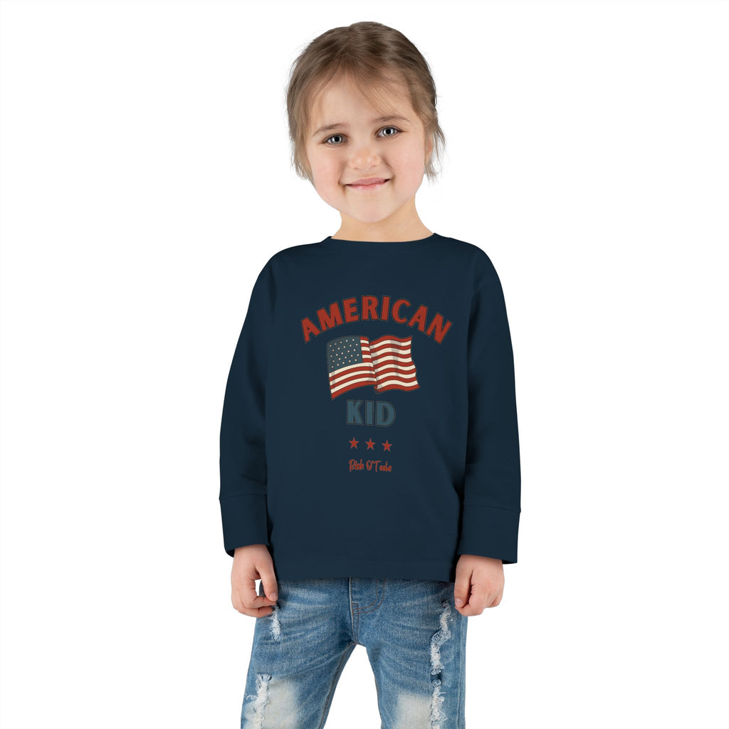 American Kid - Toddler Long Sleeve Tee