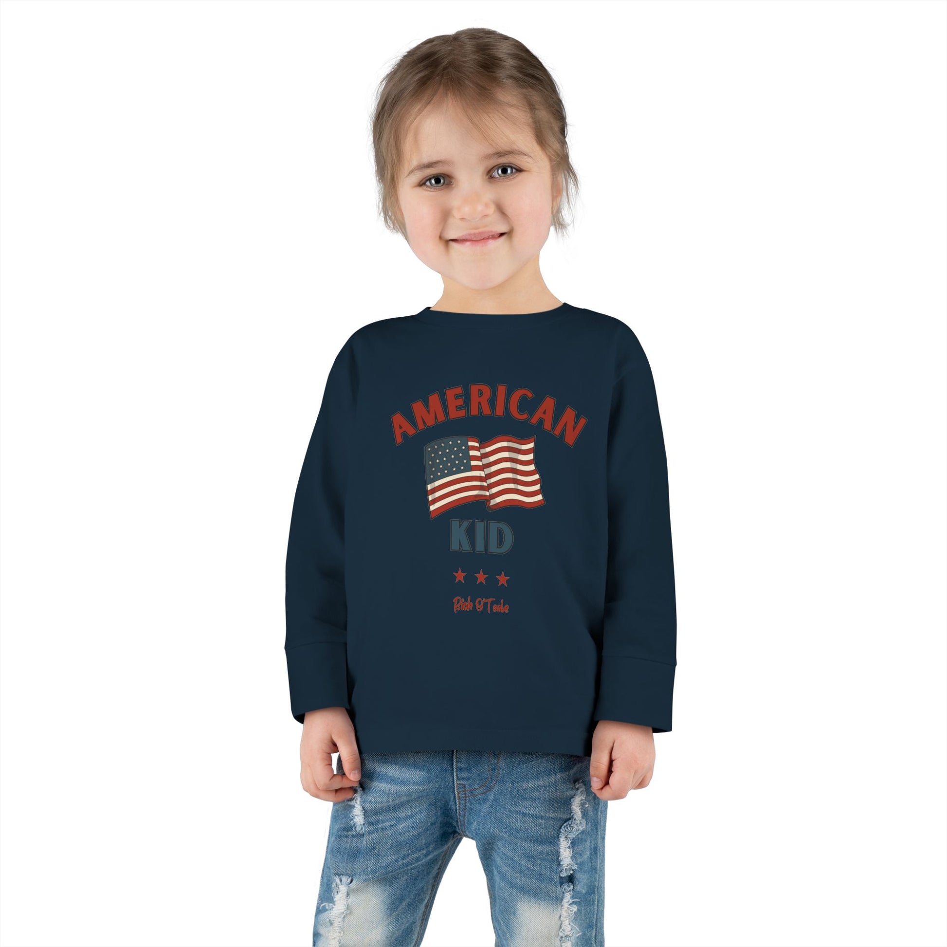 American Kid - Toddler Long Sleeve Tee