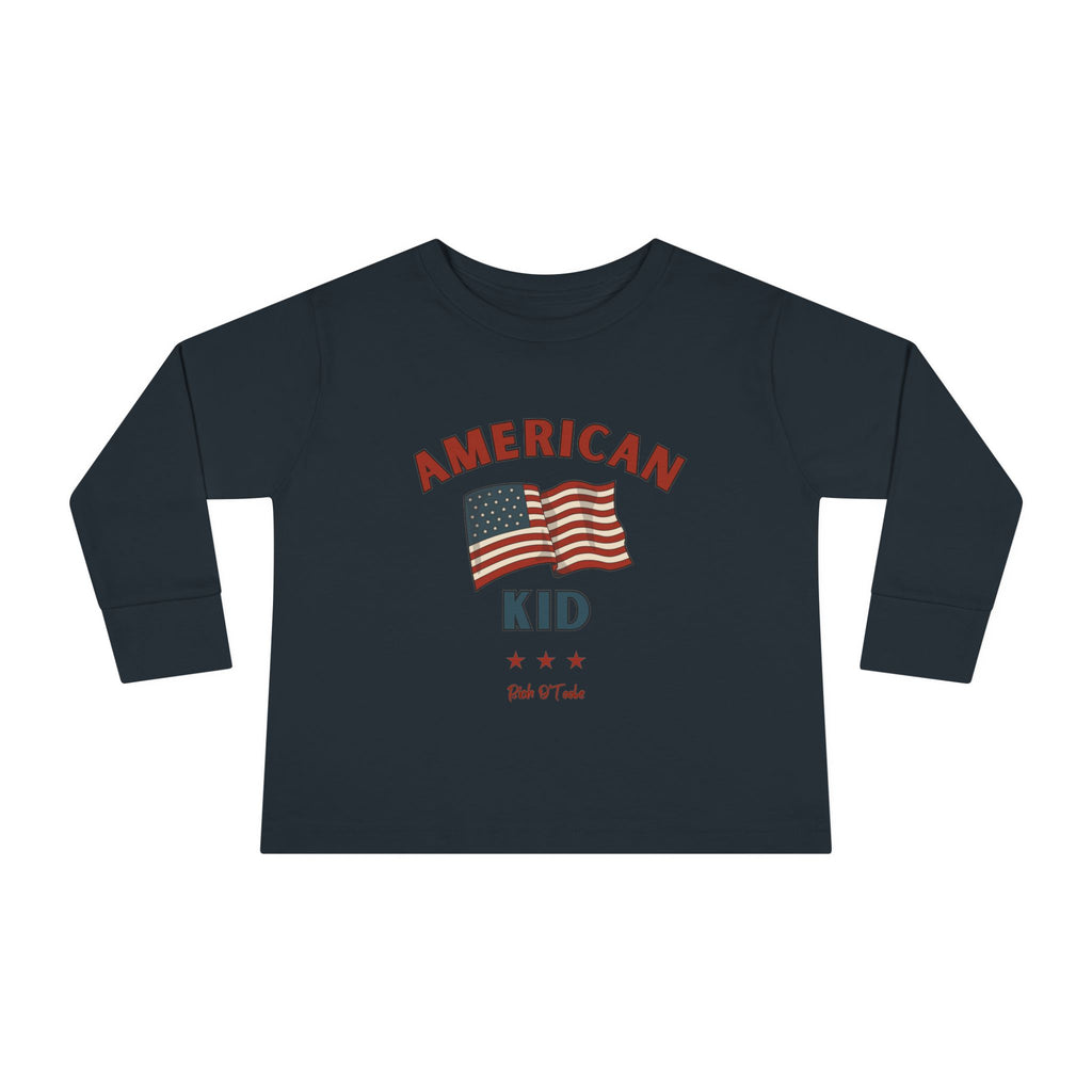 American Kid - Toddler Long Sleeve Tee