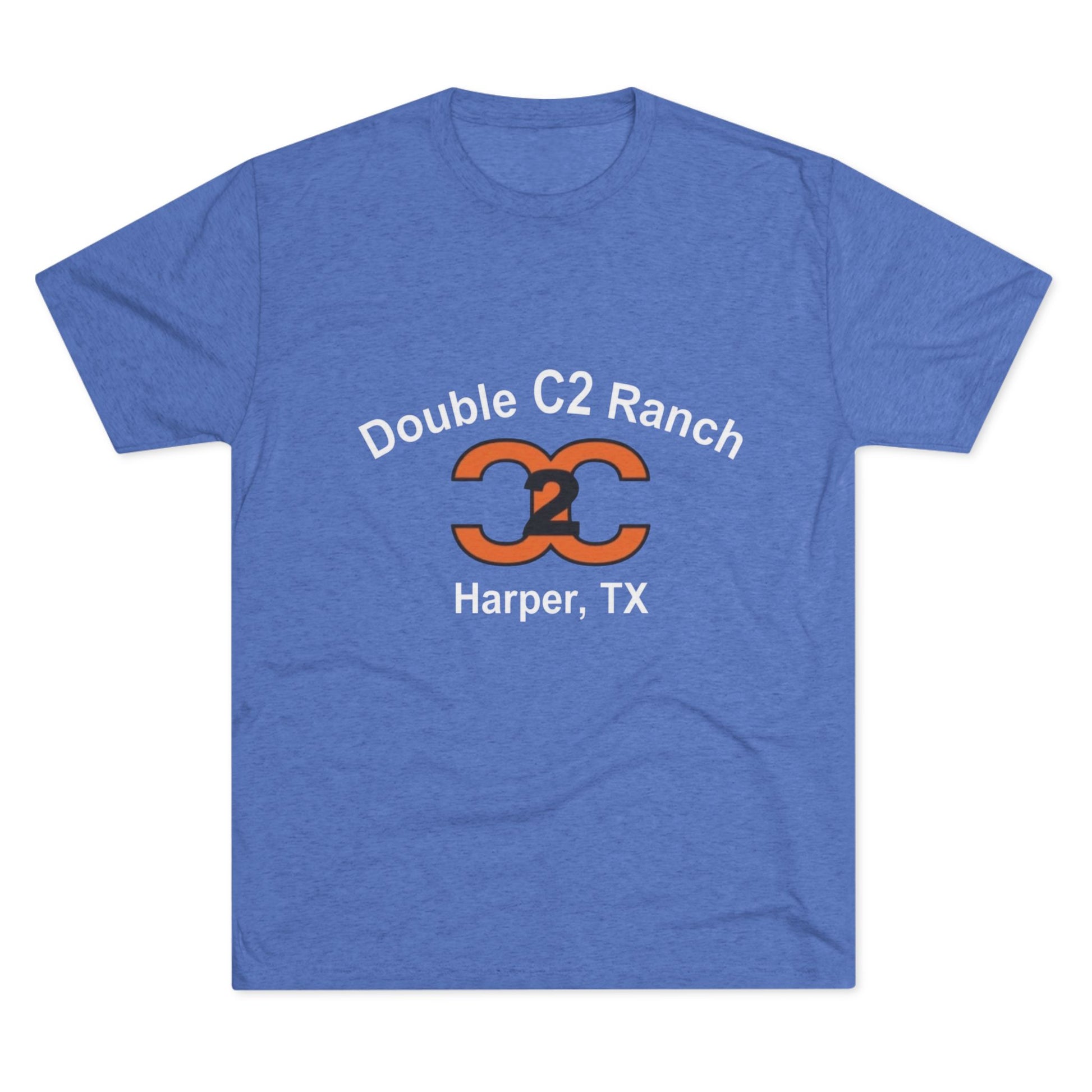 Double C2 Ranch - Tri-Blend Crew Tee