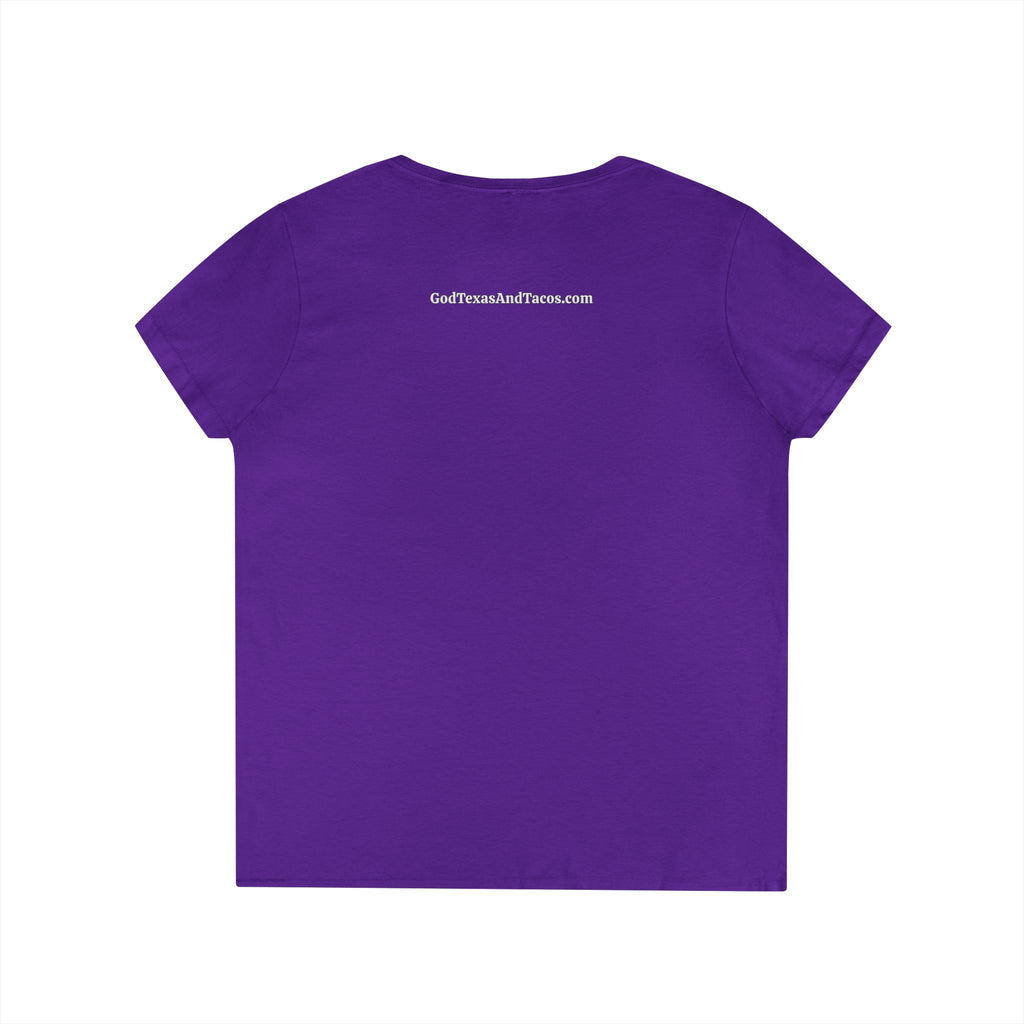 Brunch Queen - Ladies' V-Neck T-Shirt