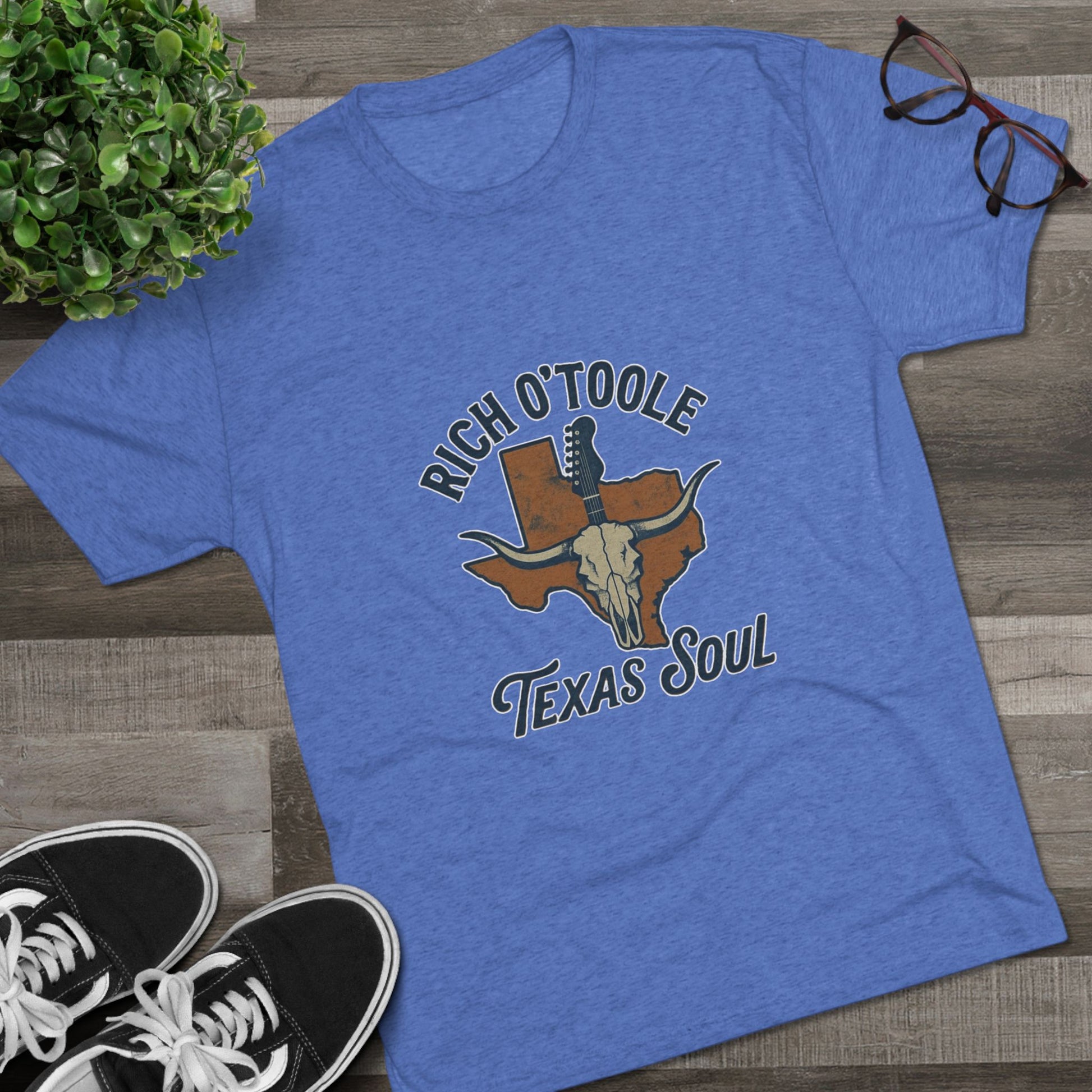 Rich O'Toole Texas Soul - Tri-Blend Crew Tee