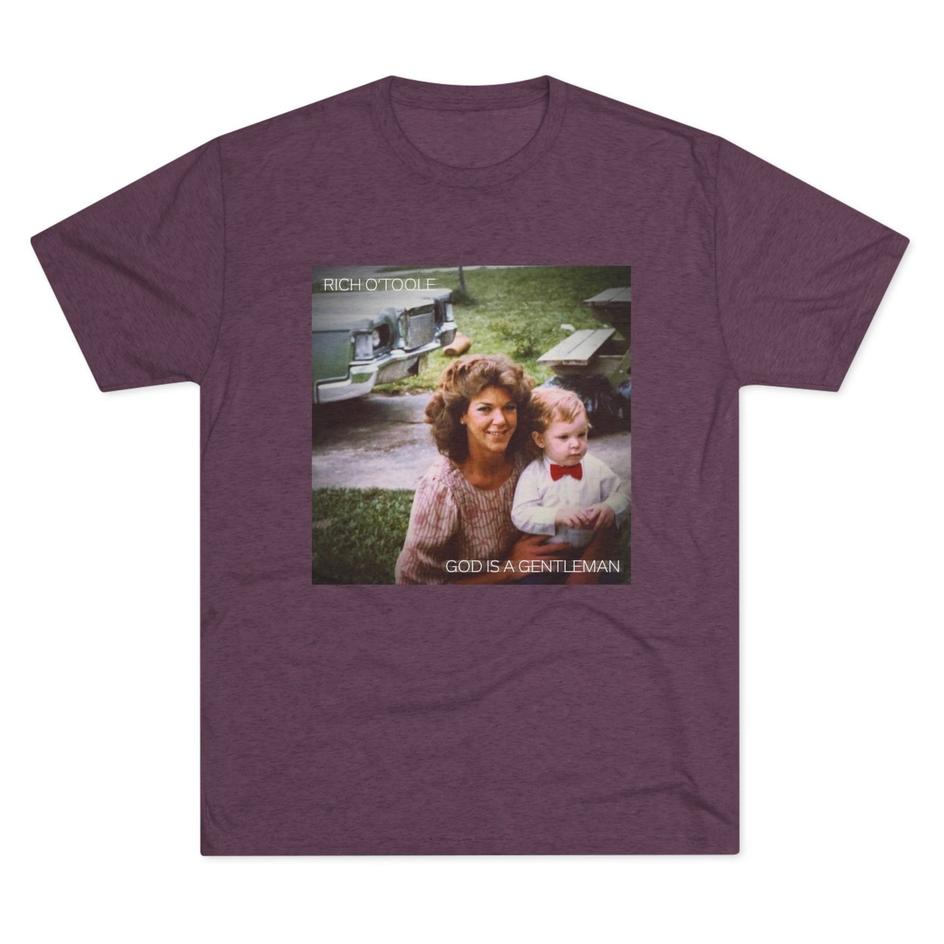 God is a Gentleman - Tri-Blend Crew Tee