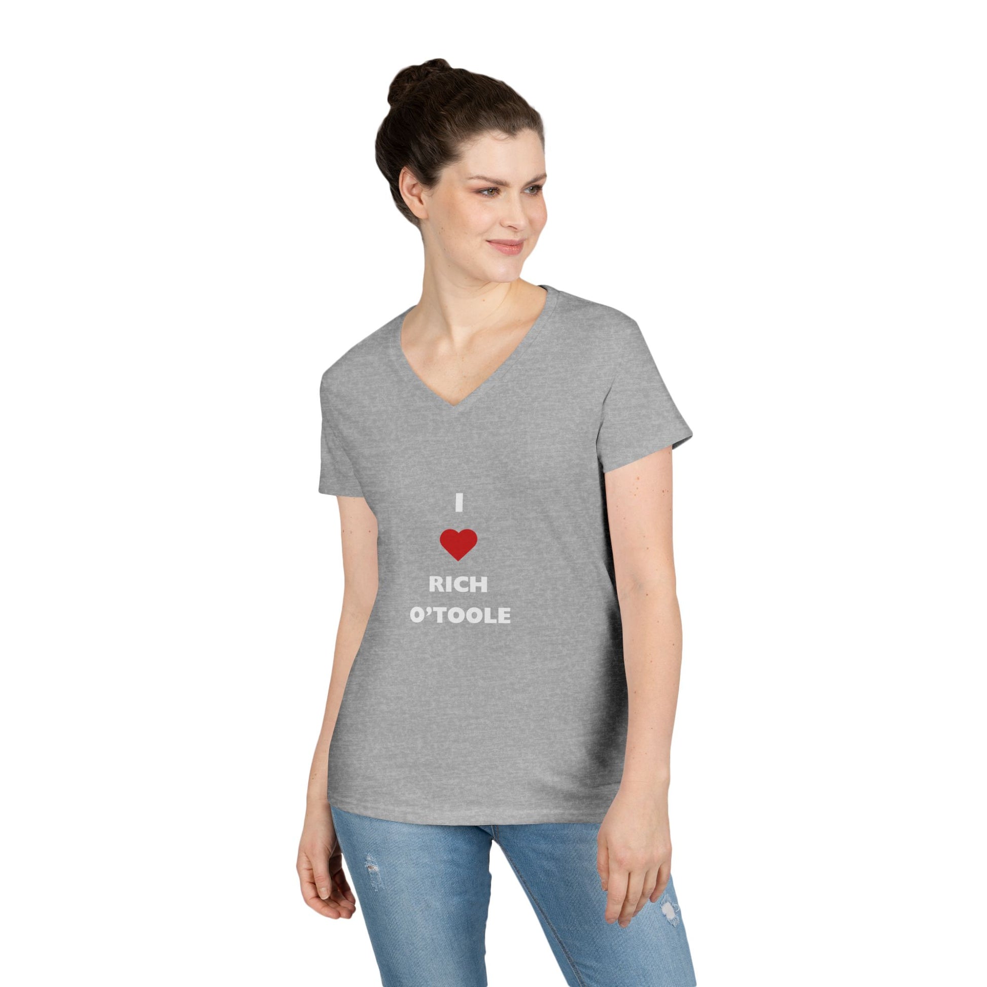 I love Rich O'Toole - Ladies' V-Neck T-Shirt