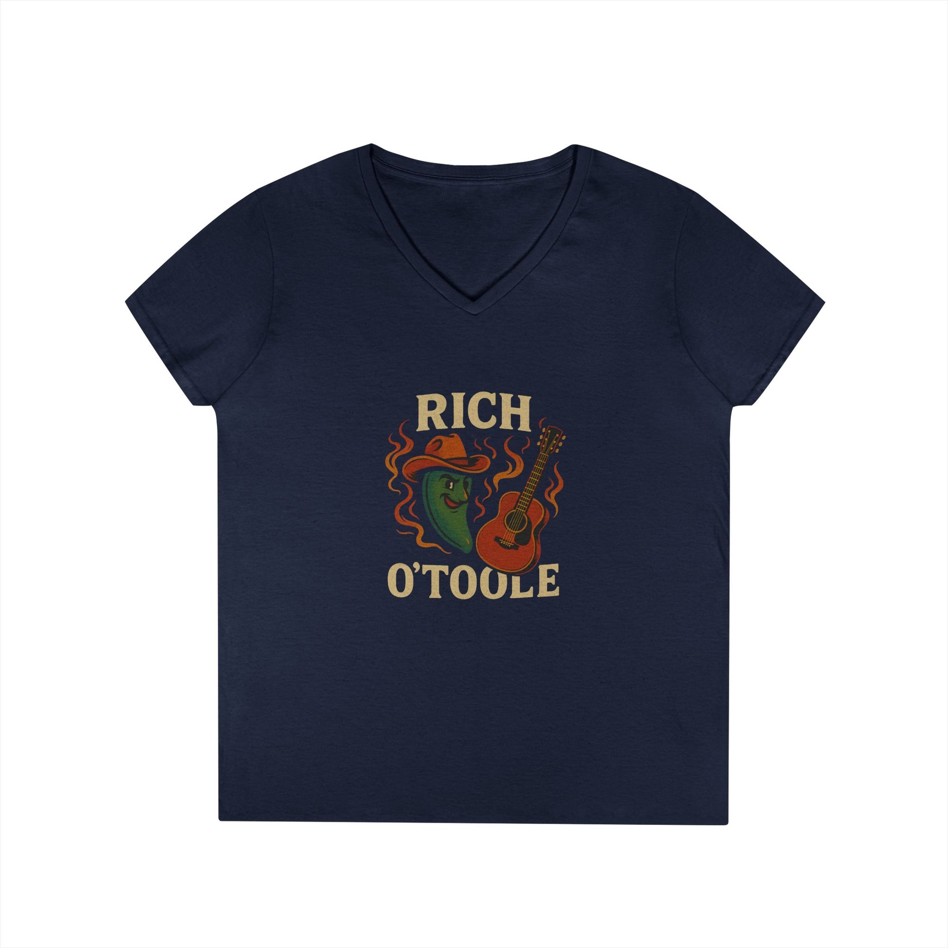 Spicy Rich O'Toole - Ladies' V-Neck T-Shirt