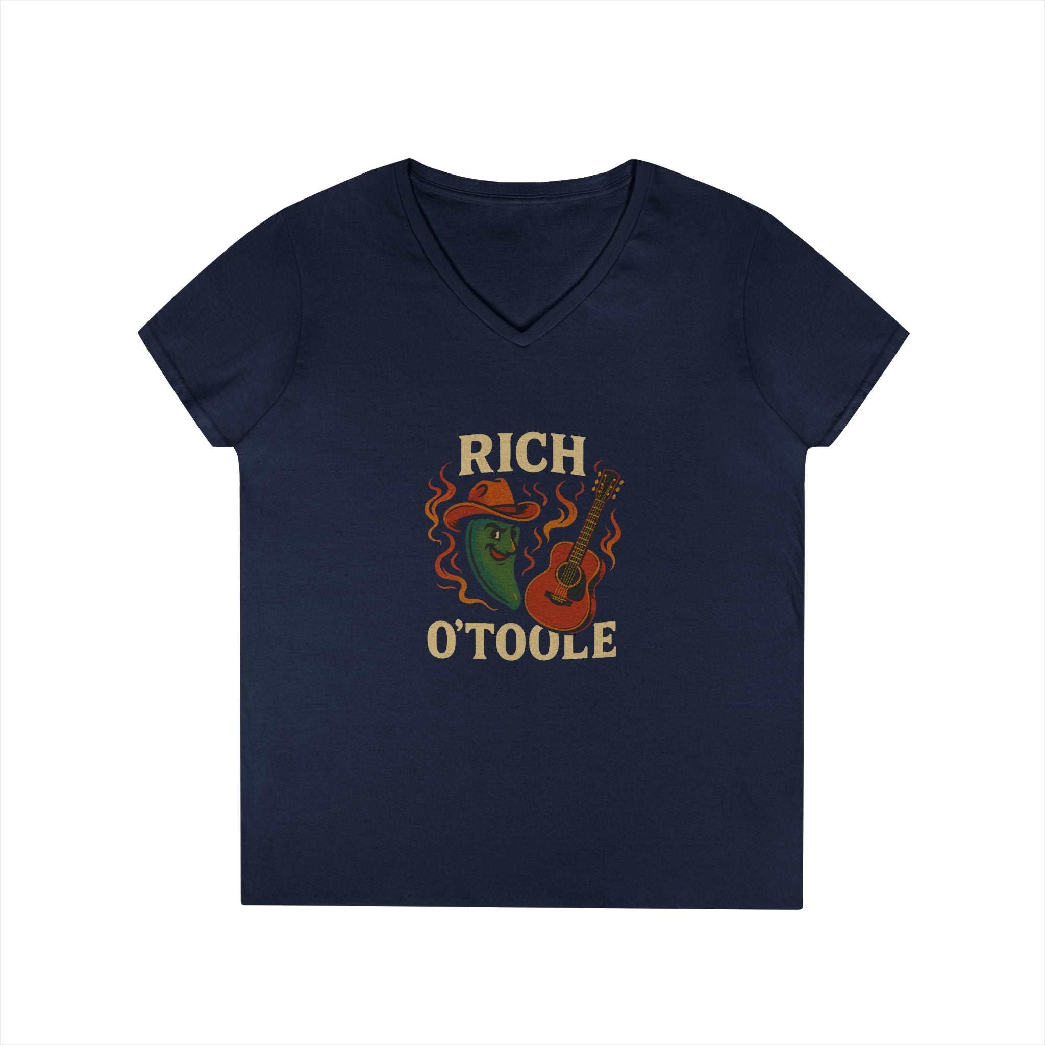 Spicy Rich O'Toole - Ladies' V-Neck T-Shirt