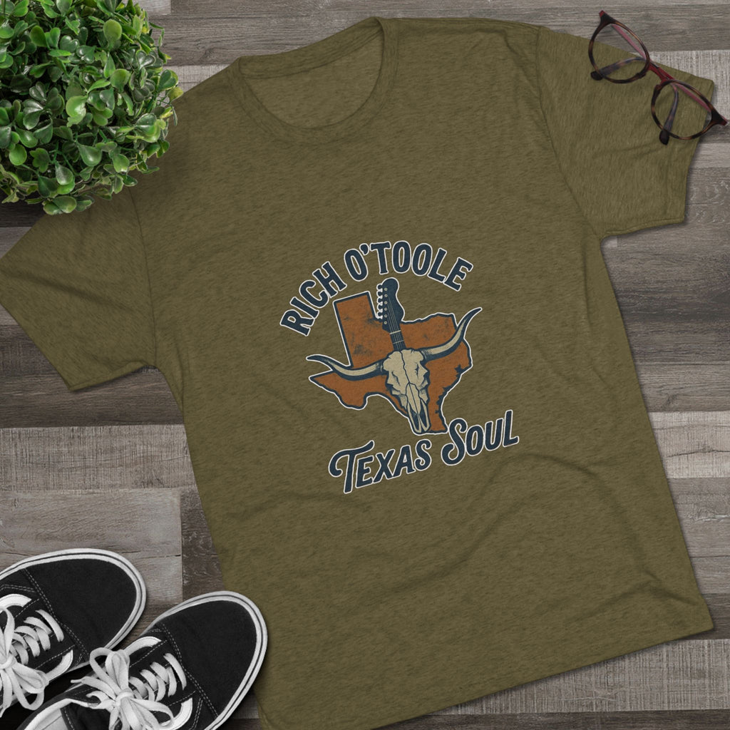 Rich O'Toole Texas Soul - Tri-Blend Crew Tee
