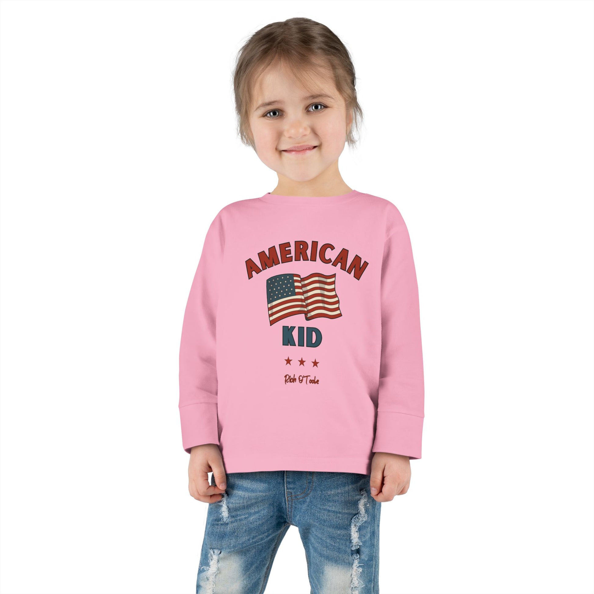 American Kid - Toddler Long Sleeve Tee