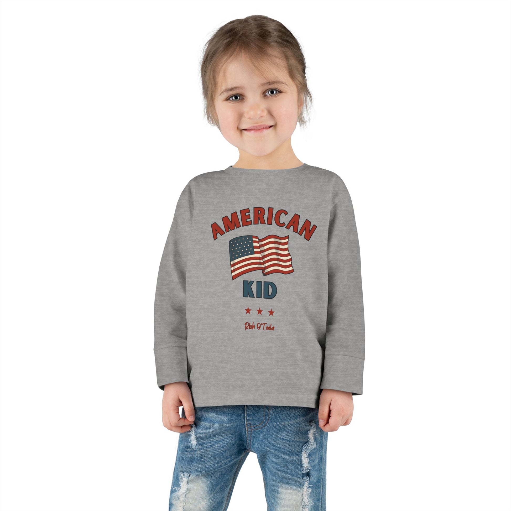 American Kid - Toddler Long Sleeve Tee
