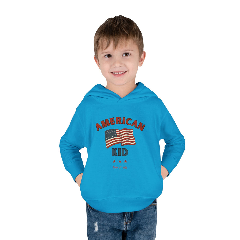 American Kid - Toddler Pullover Fleece Hoodie