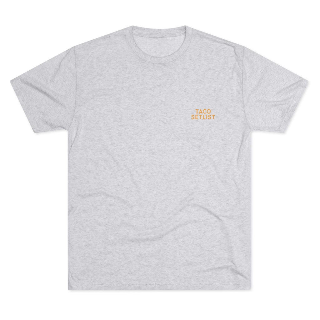 Tacos and Tunes - Tri-Blend Crew Tee
