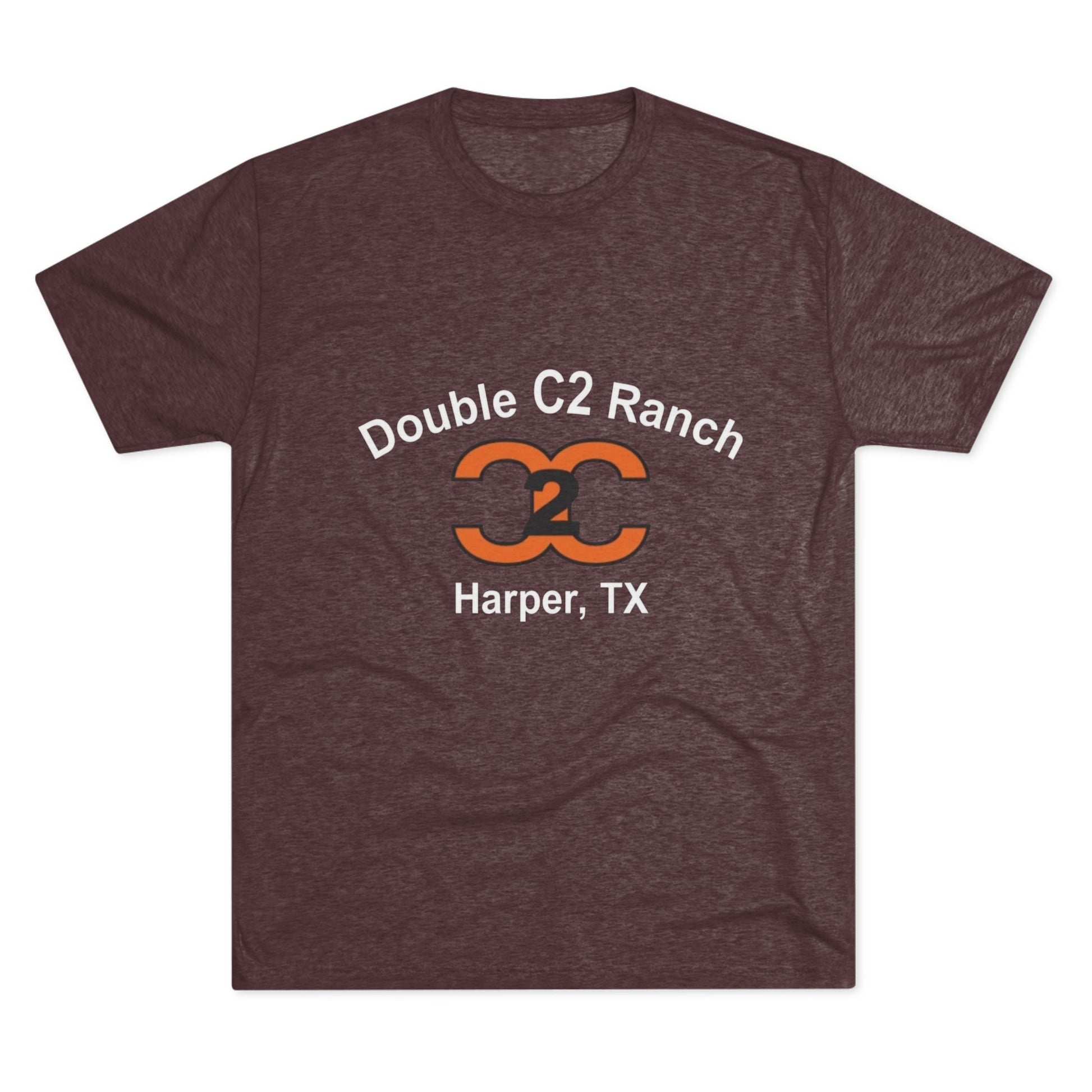Double C2 Ranch - Tri-Blend Crew Tee