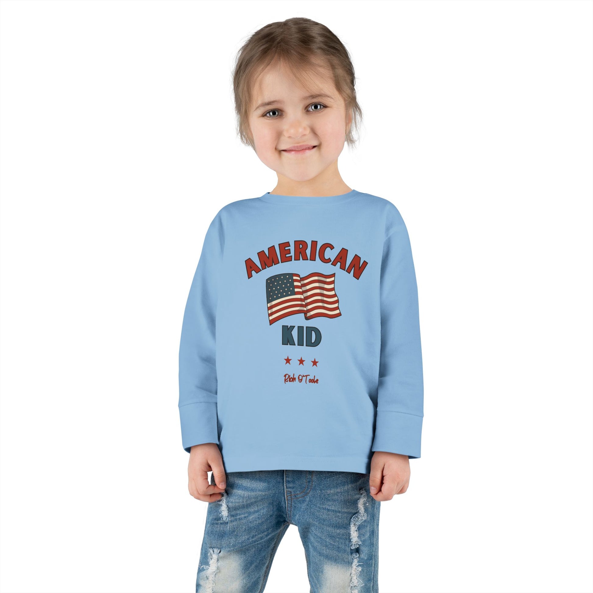 American Kid - Toddler Long Sleeve Tee