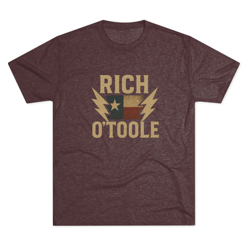 Rich O'Toole Lightning - Tri-Blend Crew Tee