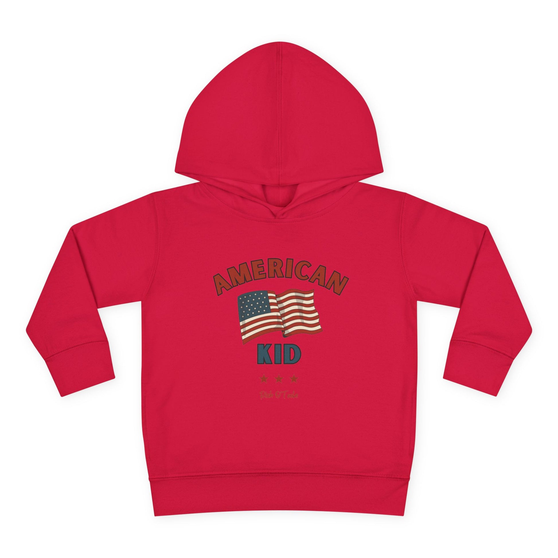 American Kid - Toddler Pullover Fleece Hoodie