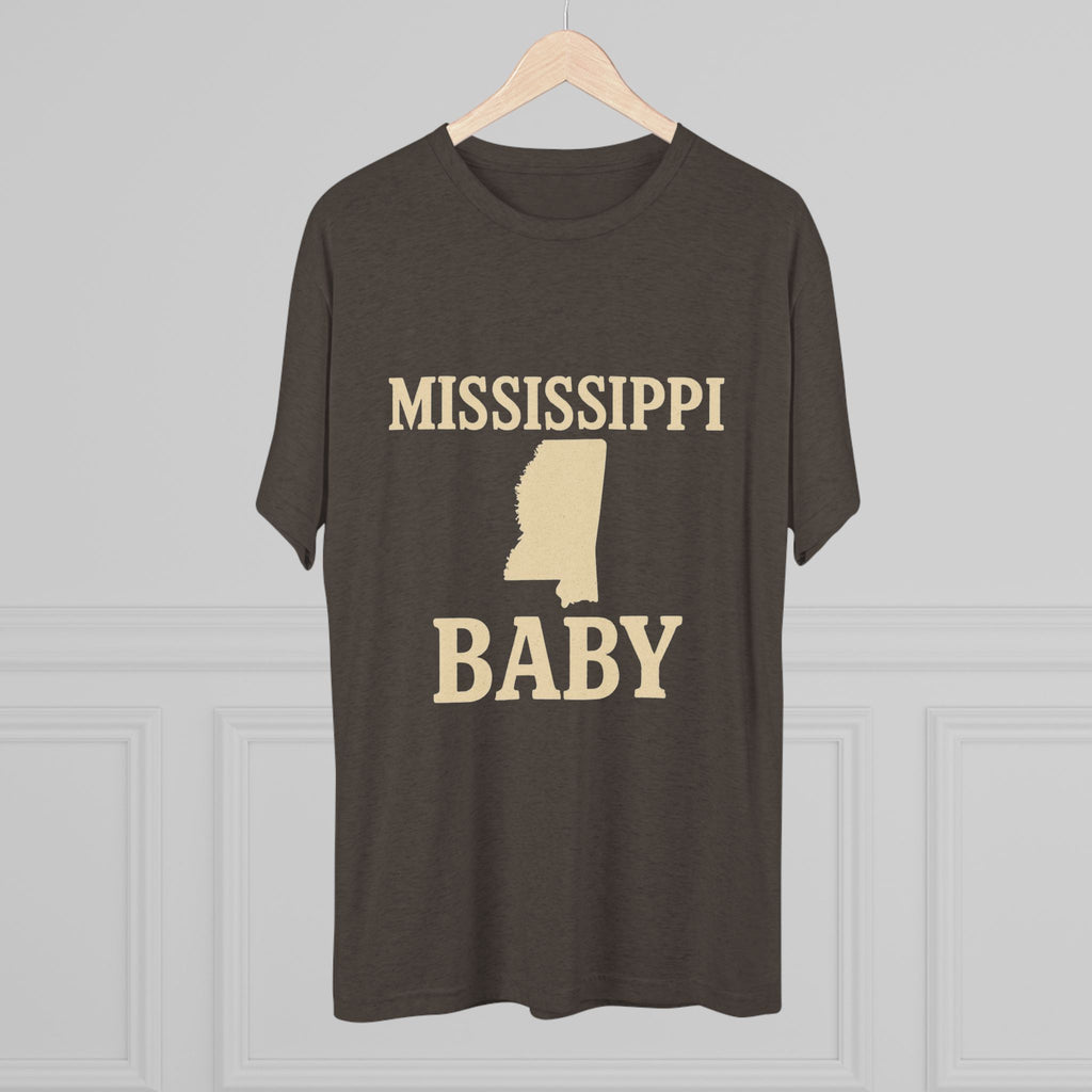 Mississippi Baby - Tri-Blend Crew Tee