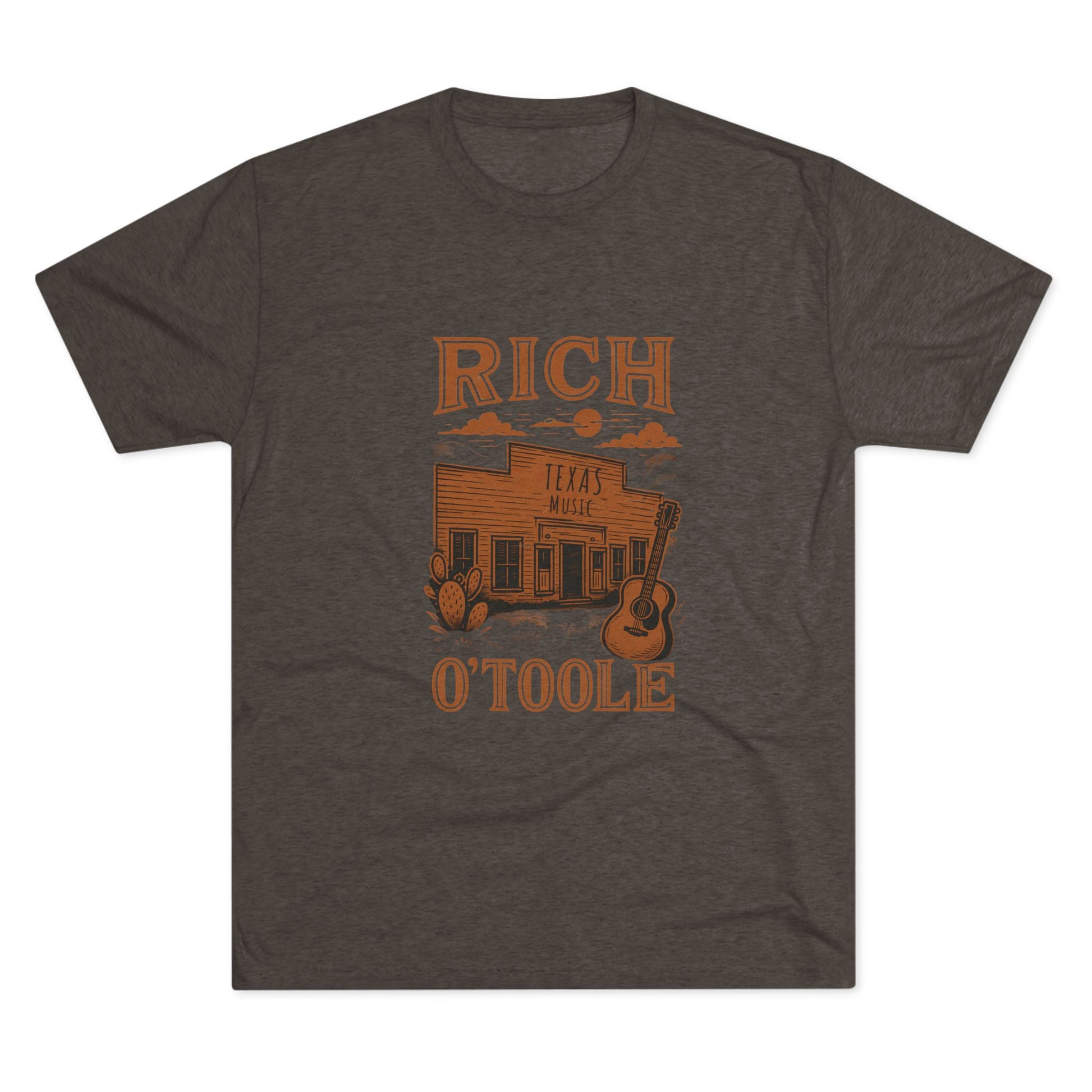 Rich O'Toole Texas Music - Tri-Blend Crew Tee
