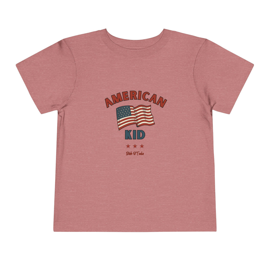 American Kid - Toddler Short Sleeve Tee